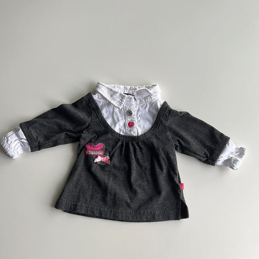 Souris Mini - Petite robe - 3-6 mois