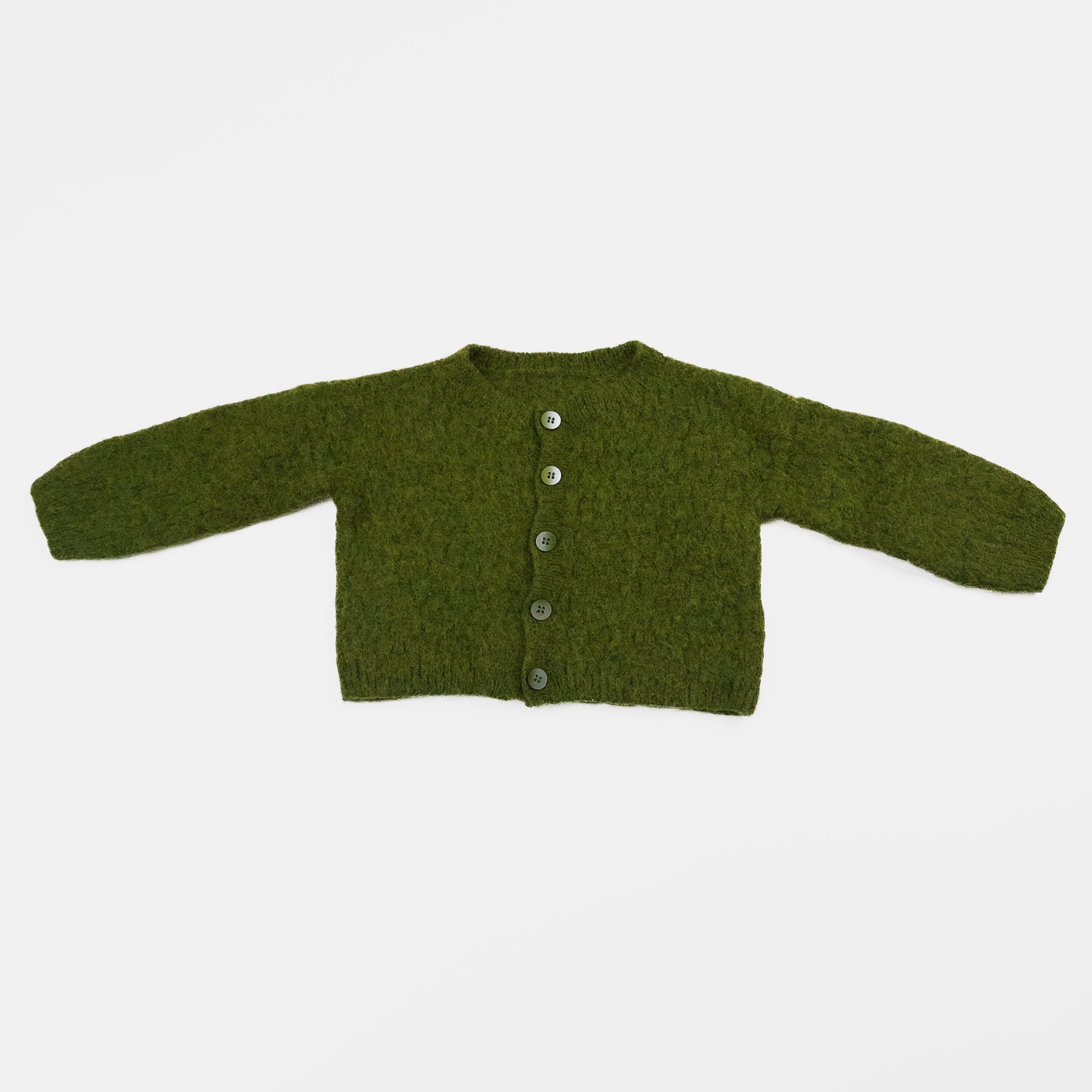 Fait à la main - Cardigan en vrai laine - 12-18 mois (approx)
