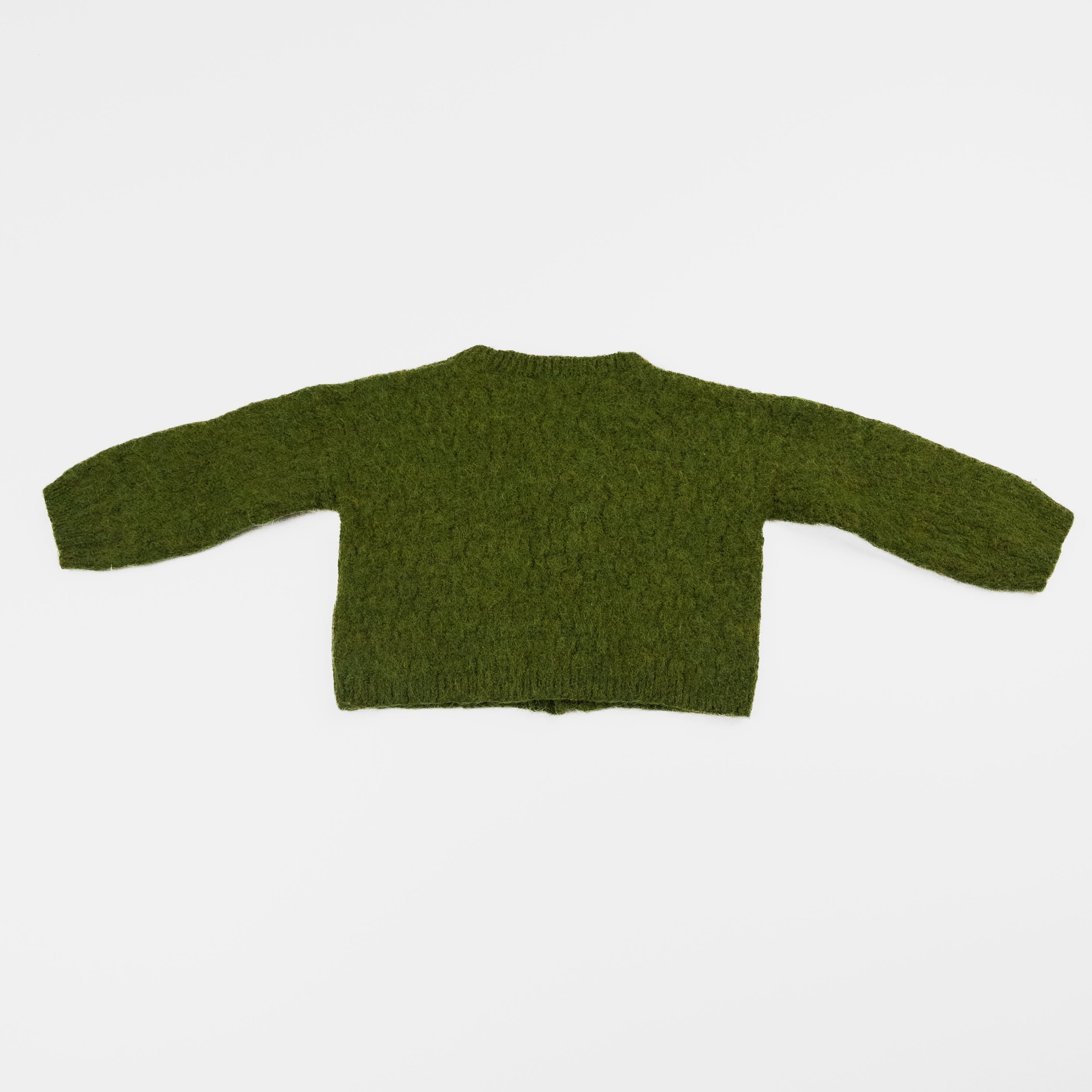 Fait à la main - Cardigan en vrai laine - 12-18 mois (approx)