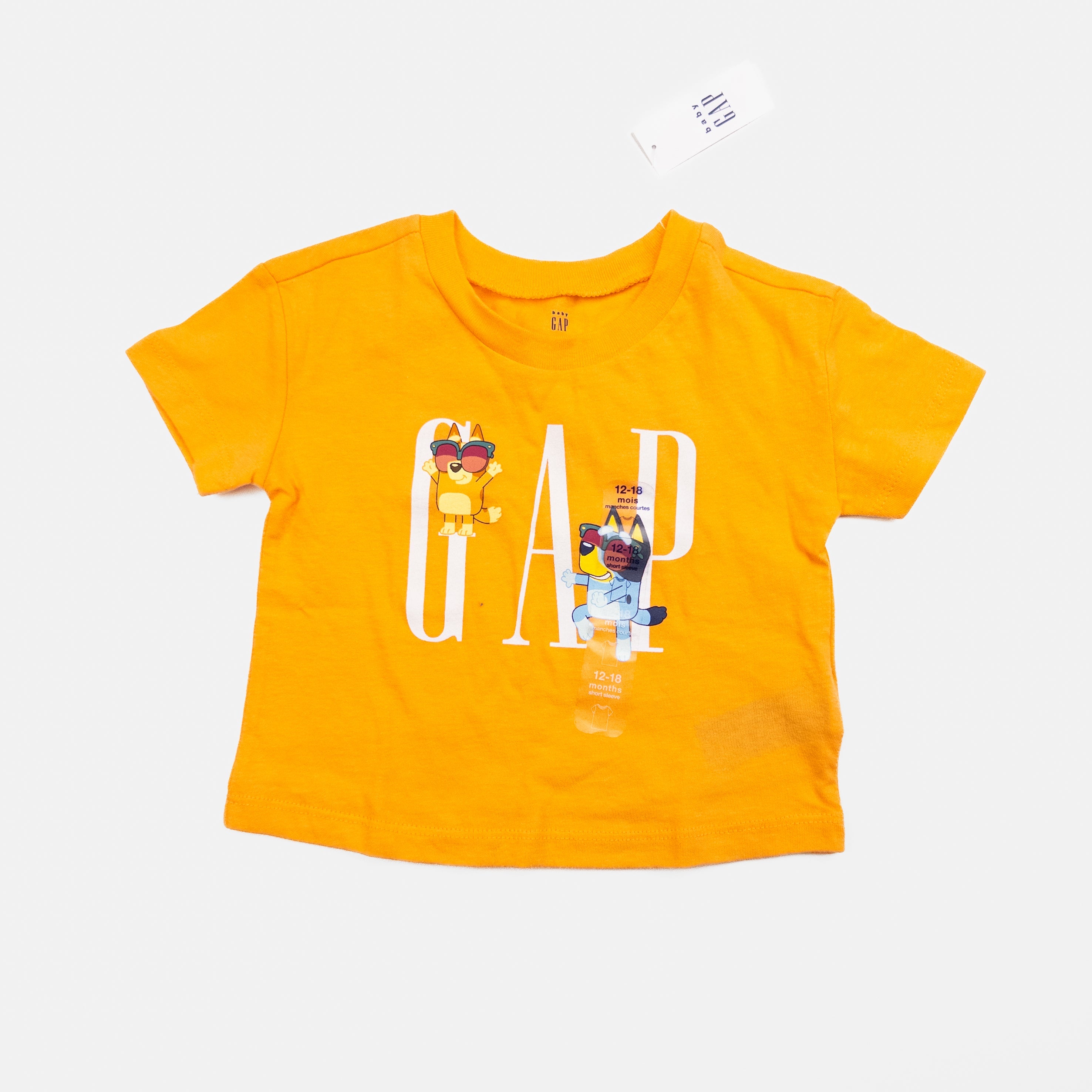 Gap - T-Shirt - 12-18 mois *Neuf avec étiquette