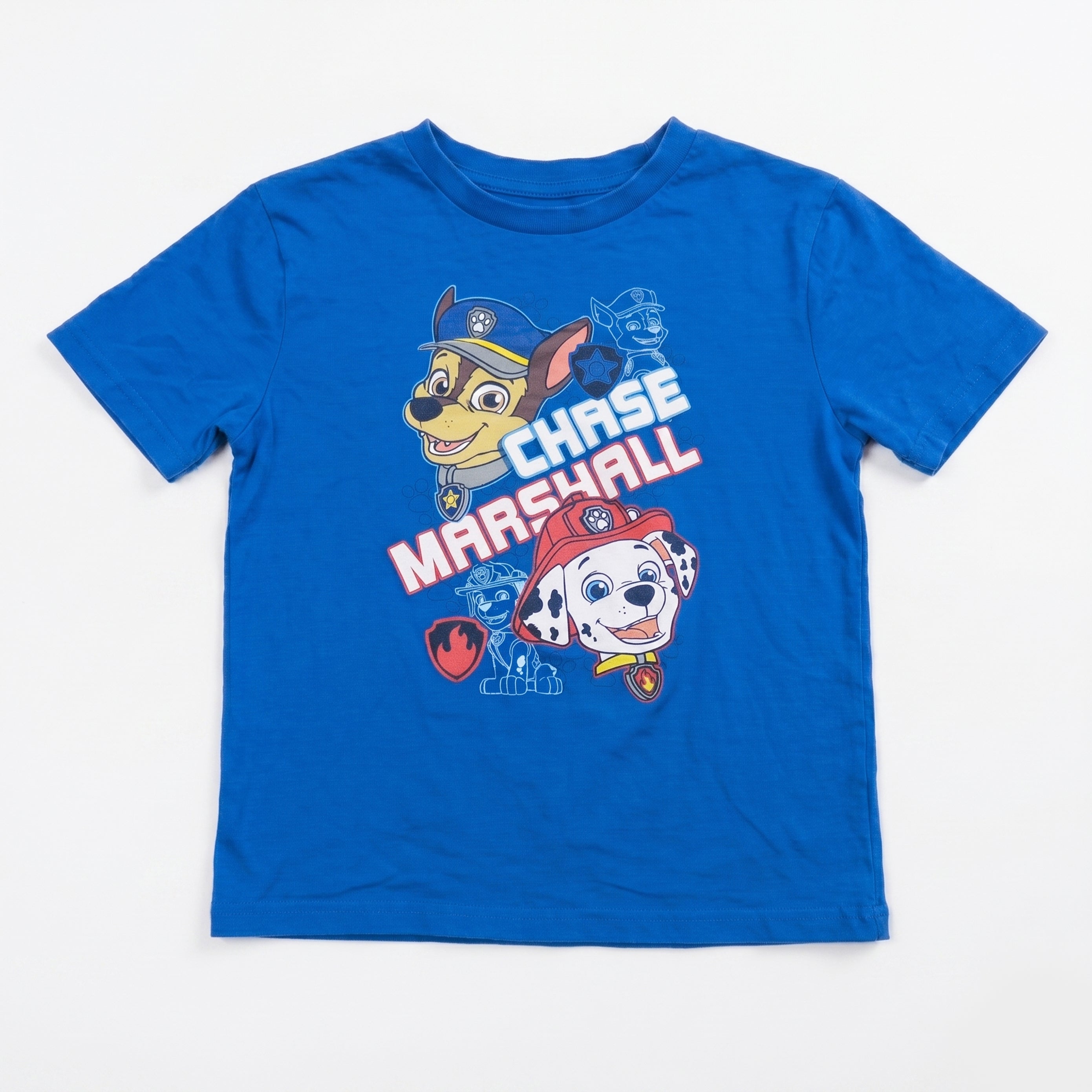 Paw Patrol - T-shirt Chase Marshall - 7-8 ans *