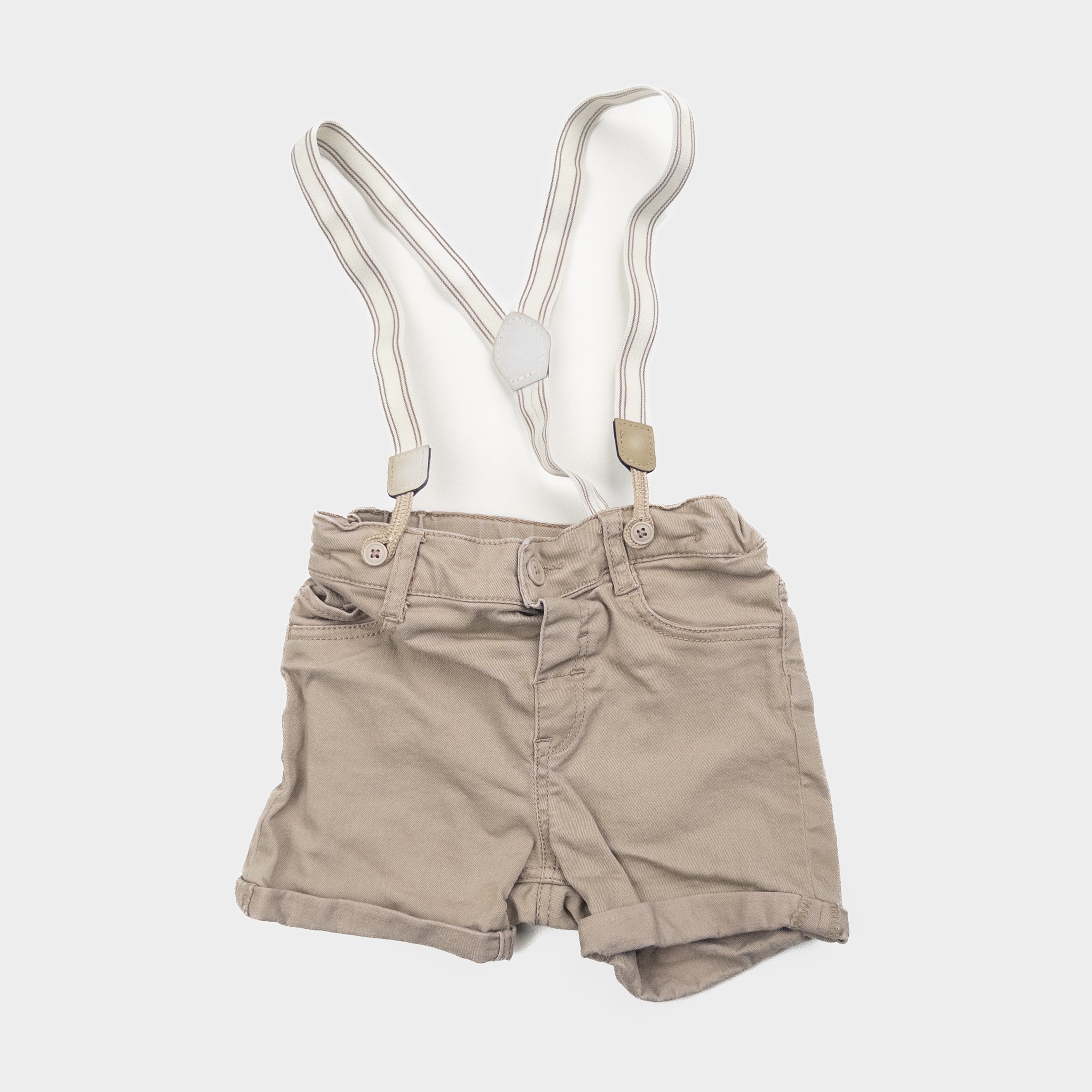 H&M - Short avec bretelles - 1 an et demi - 2 ans