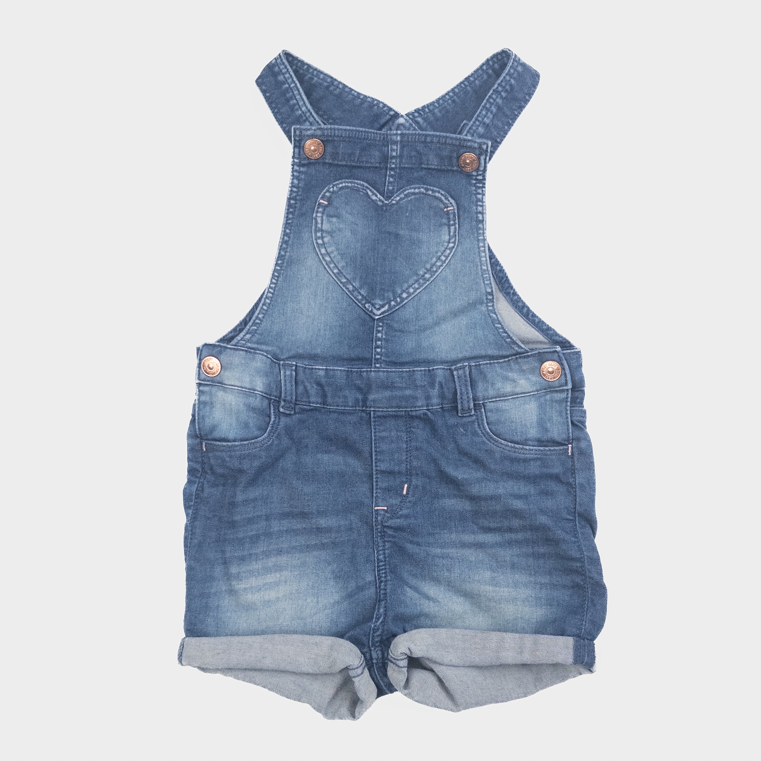 H&M - Salopette courte - 2-3 ans