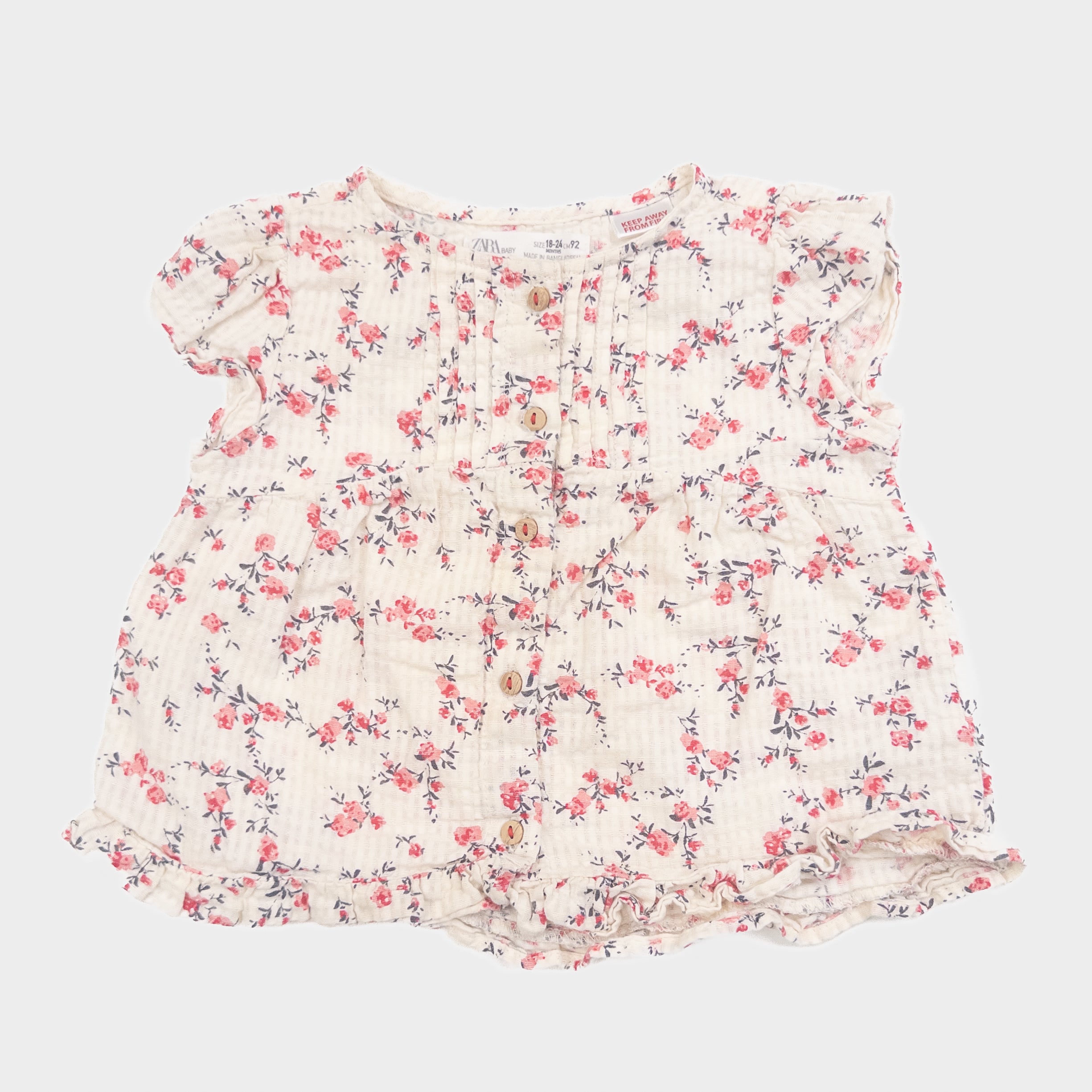 Zara - Blouse - 18-24 mois