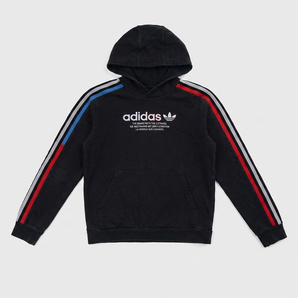 Adidas - Chandail à capuchon d'occasion pour garçon, 11-12 ans - vêtements seconde main Floralie