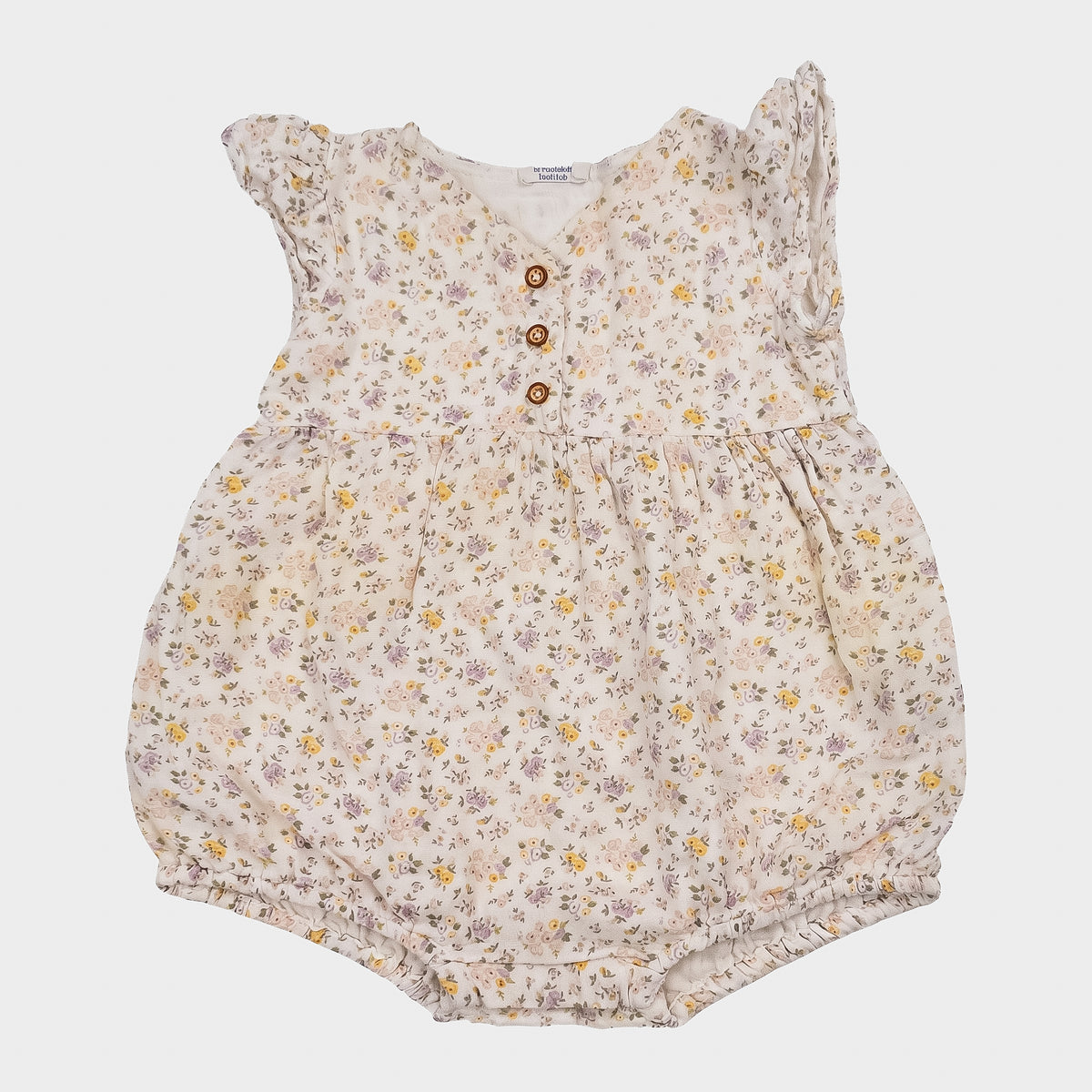 Bout'chou - Barboteuse d'occasion pour fille, 18 mois - vêtements seconde main Floralie