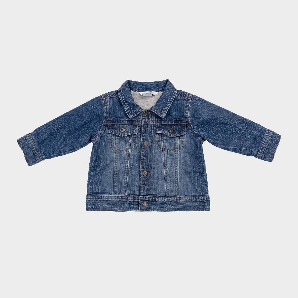 H&M - Veste en jean d'occasion pour fille, 9-12 mois - vêtements seconde main Floralie