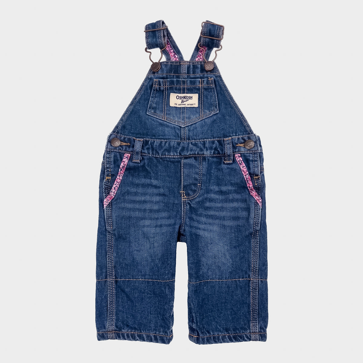 OshKosh B'gosh - Salopette en jean - 3 mois