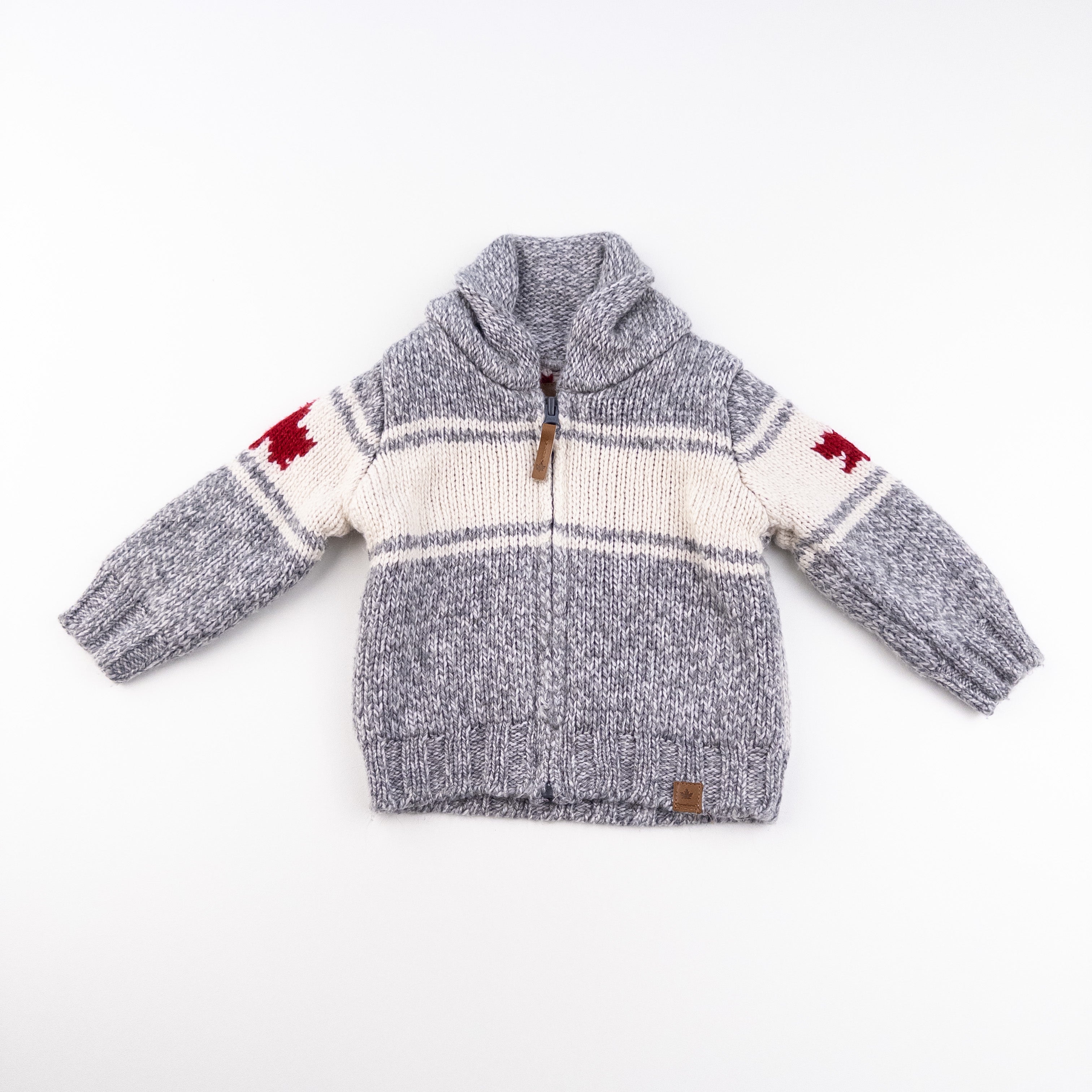 Cannadiana - Veste en laine - 6-12 mois