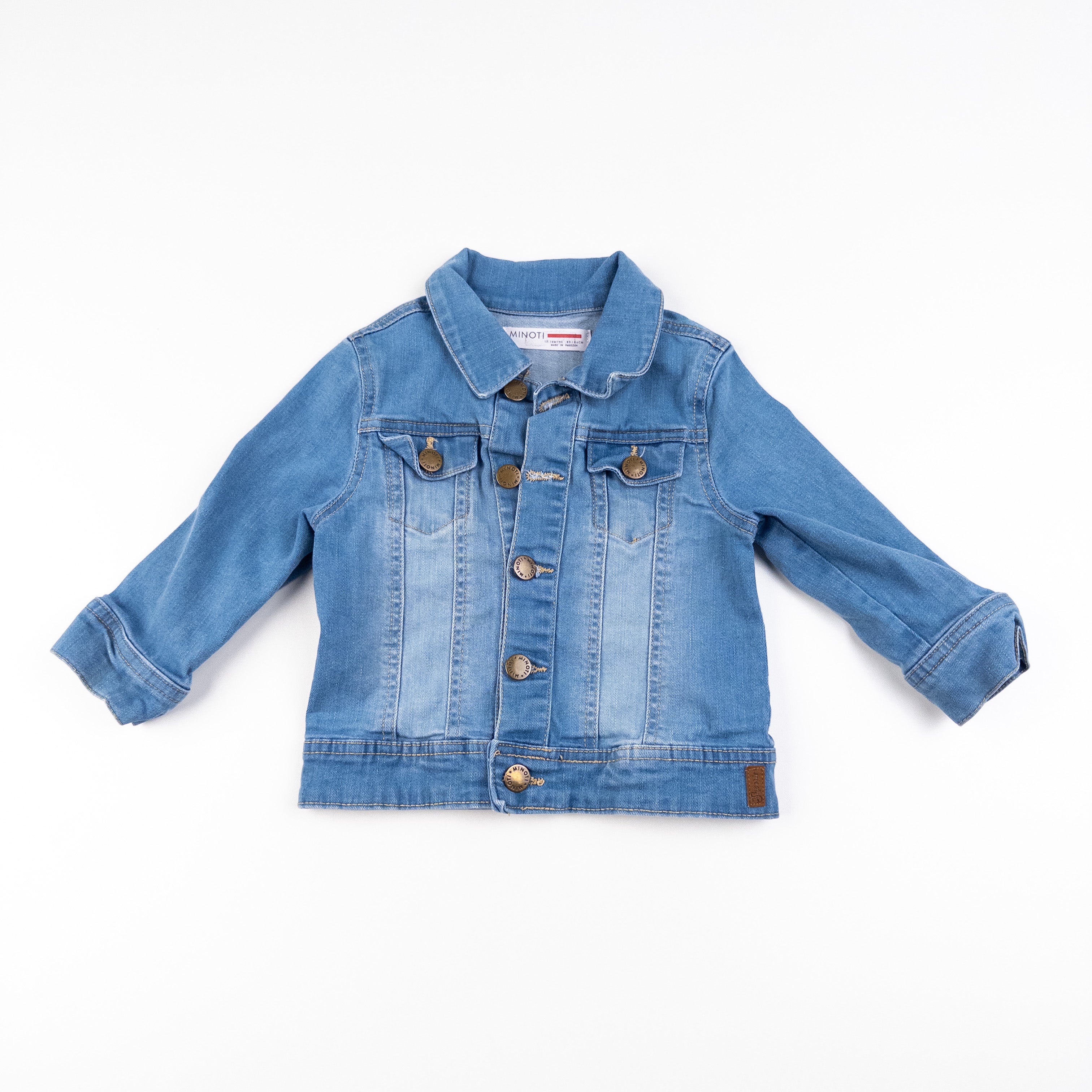 Minoti - Veste de jeans - 12-18 mois