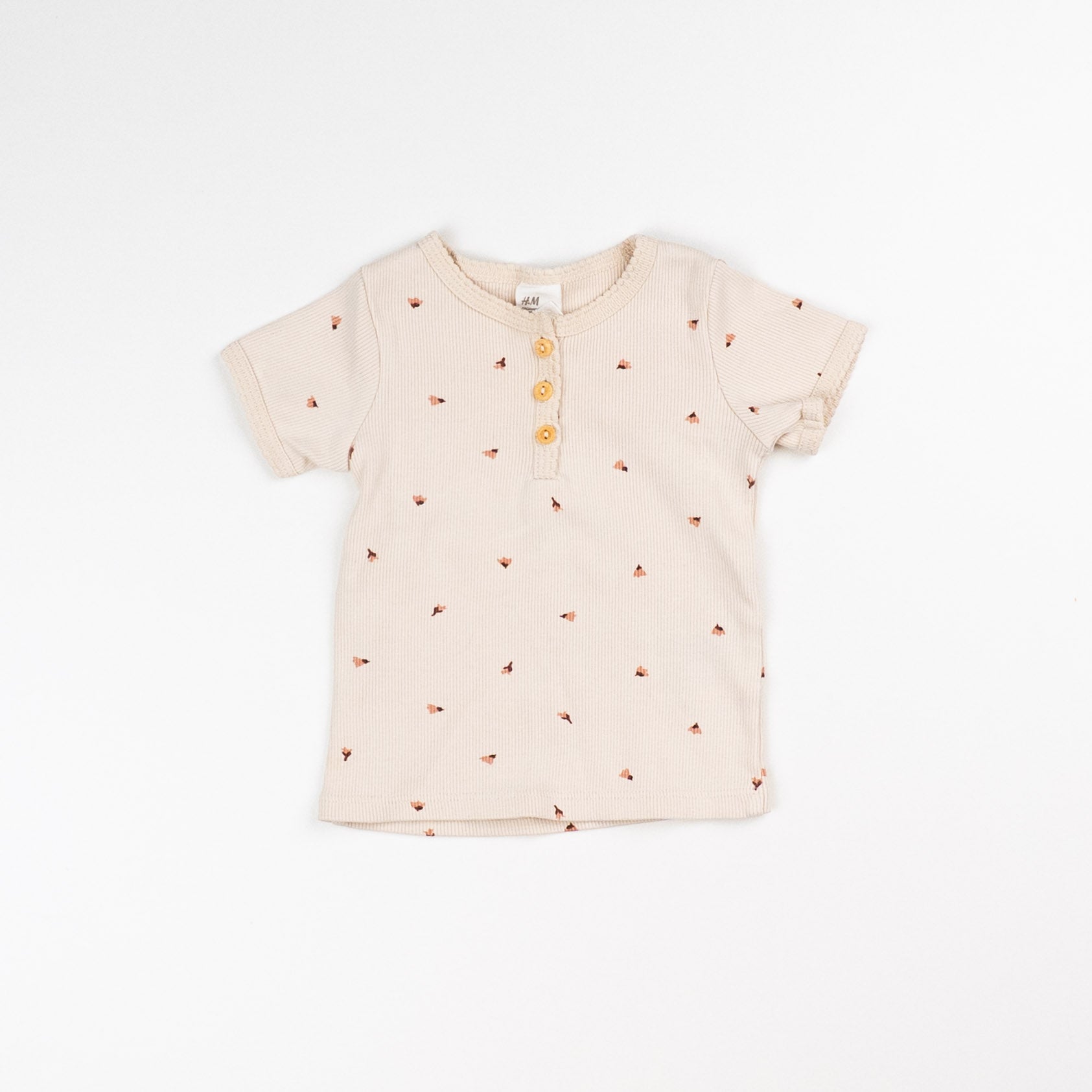 H&M bio - T-Shirt - 4-6 mois