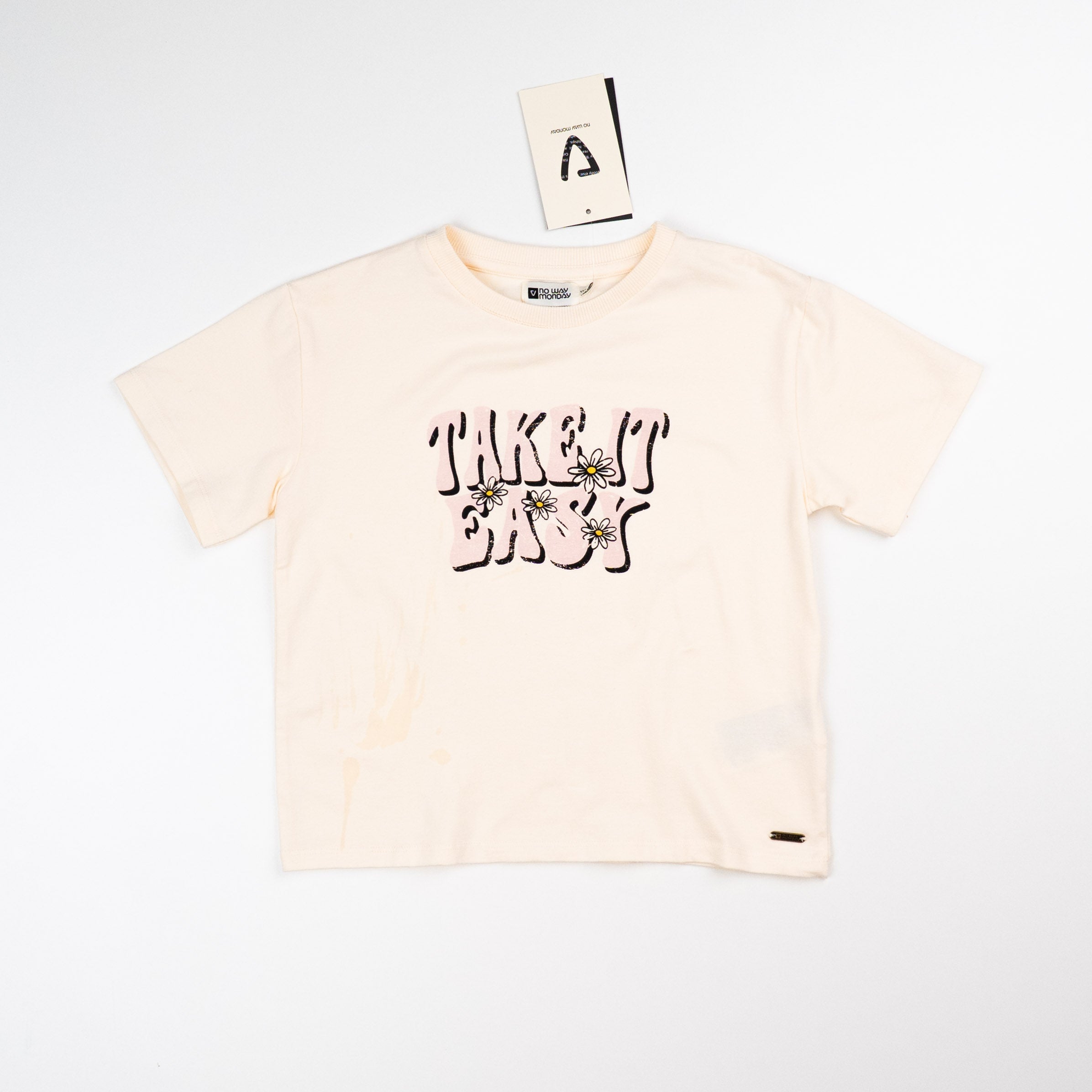 No way monday - T-Shirt - 7 ans *Neuf avec étiquette, valeur de 16,99$+tx