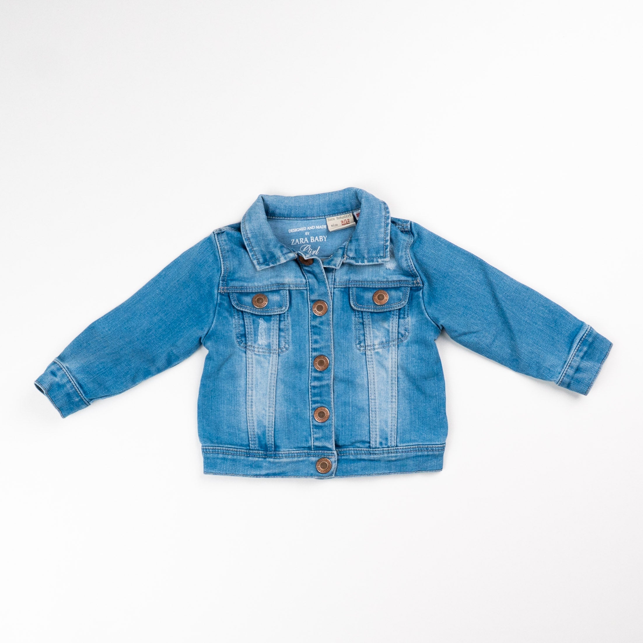 Zara - Veste de jeans - 9-12 mois