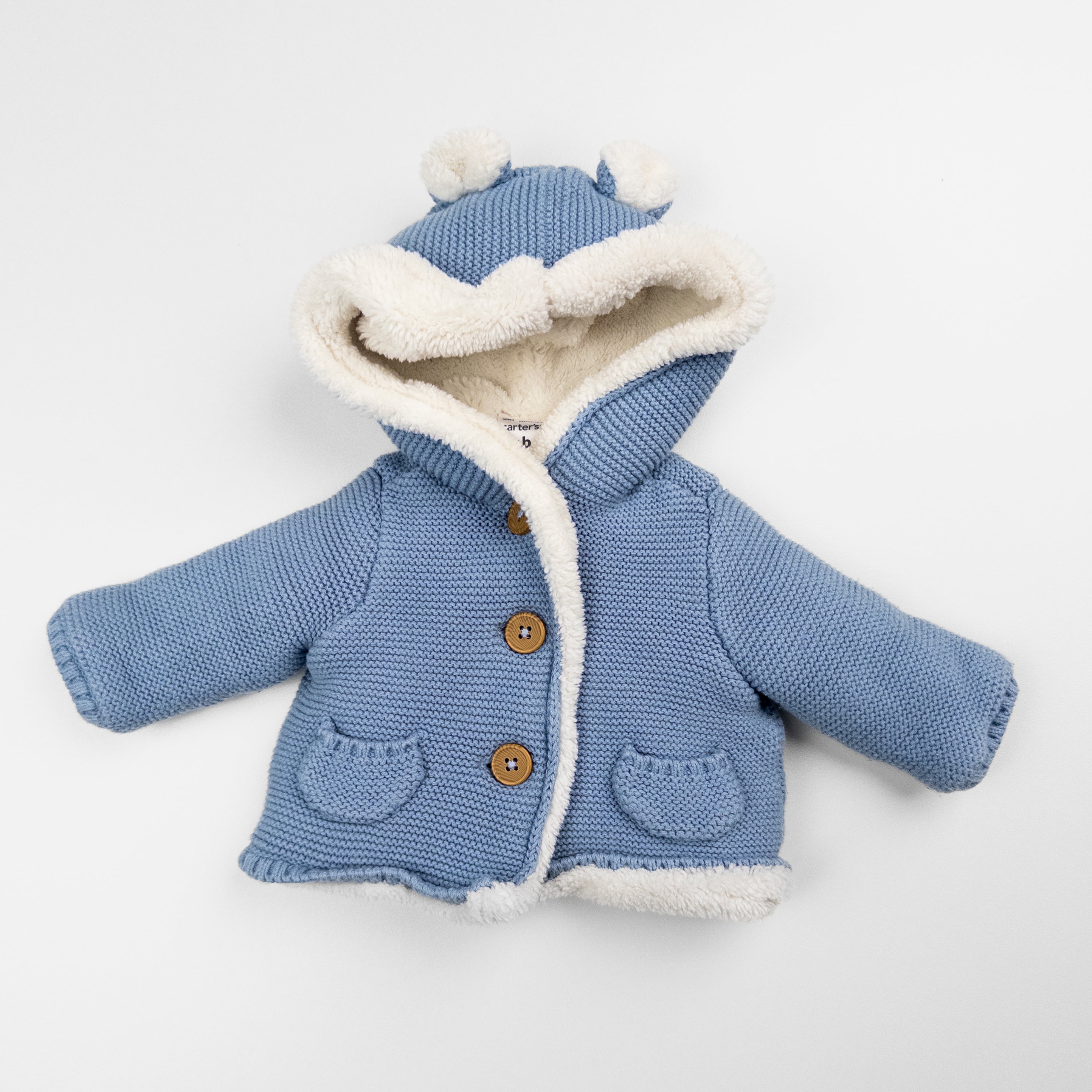 Carter's - Veste en sherpa - 0-3 mois