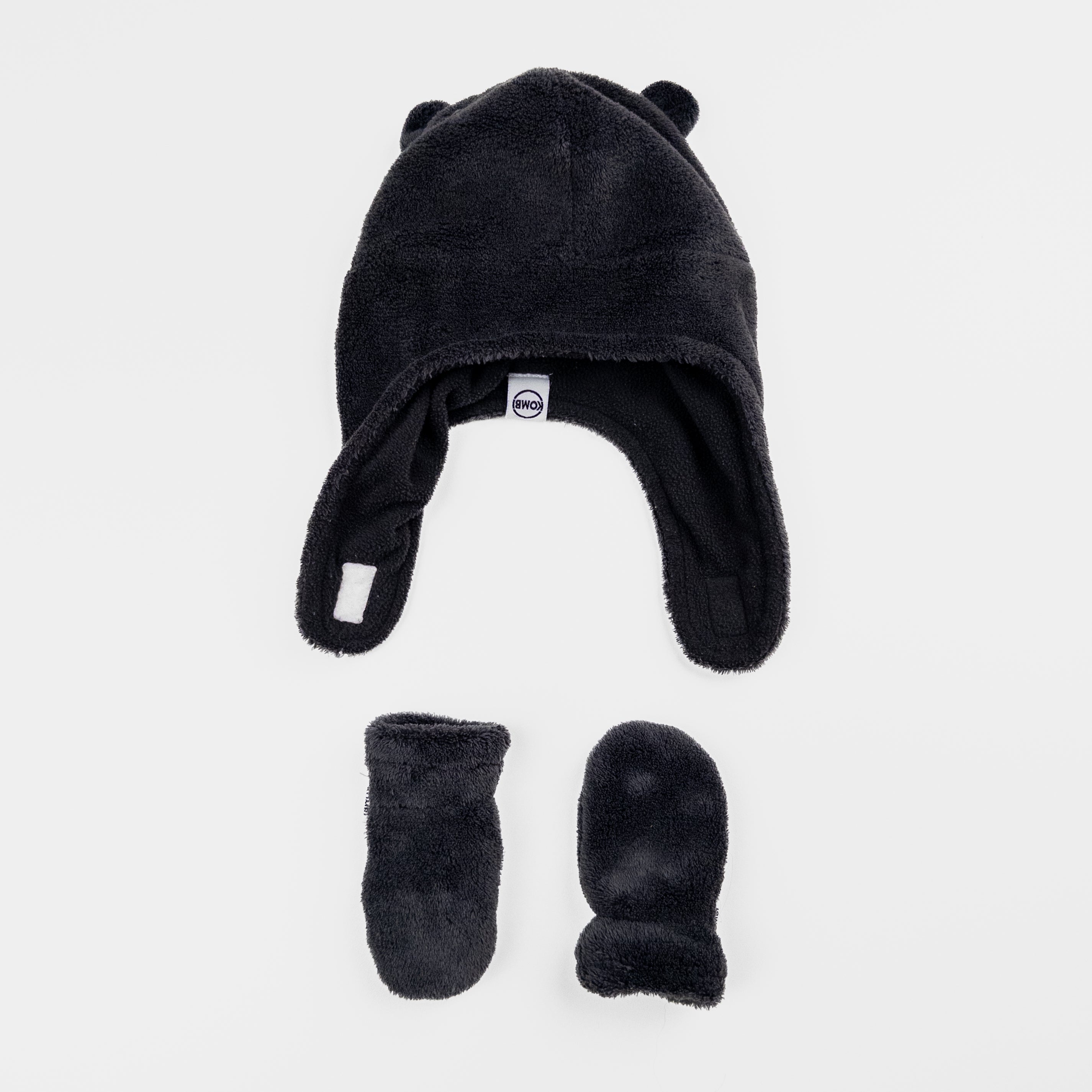 Kombi - Ensemble tuque et mitaines hiver - 0-6 mois