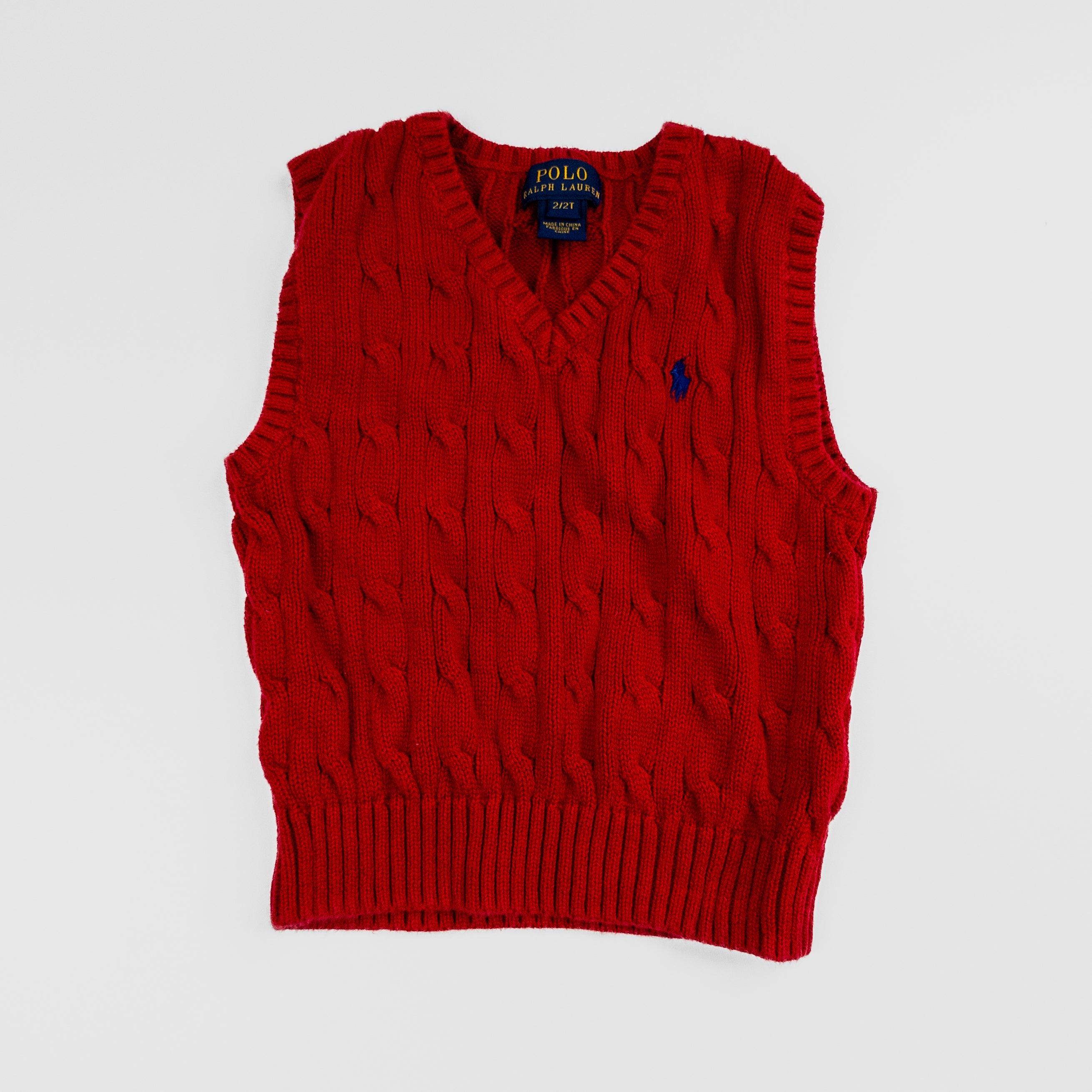 Polo - Cardigan en laine sans manche - 2 ans