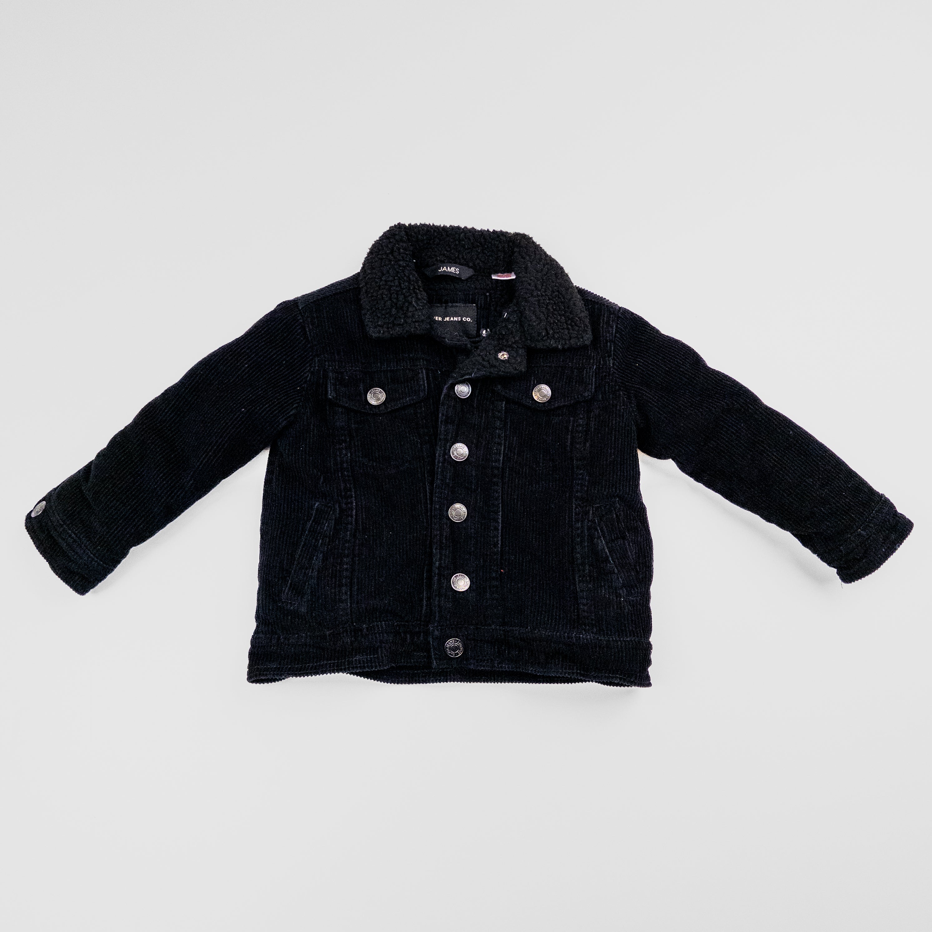 Silver Jeans James - Coat de jeans doublé en sherpa - 4 ans