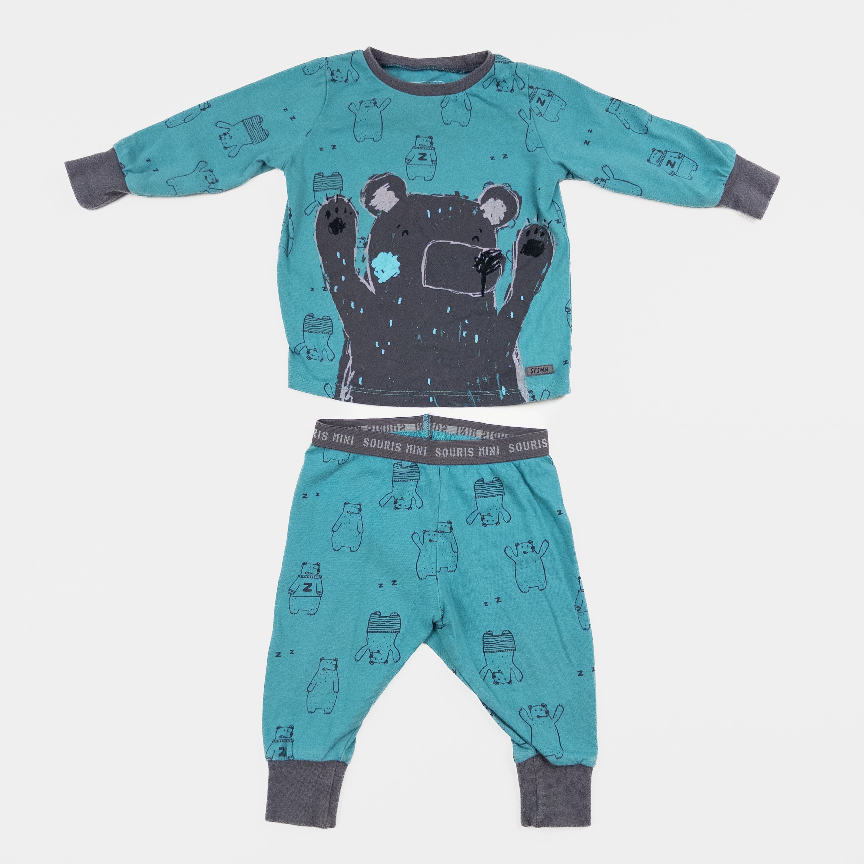 Souris Mini - Pyjama deux pièces - 6-9 mois