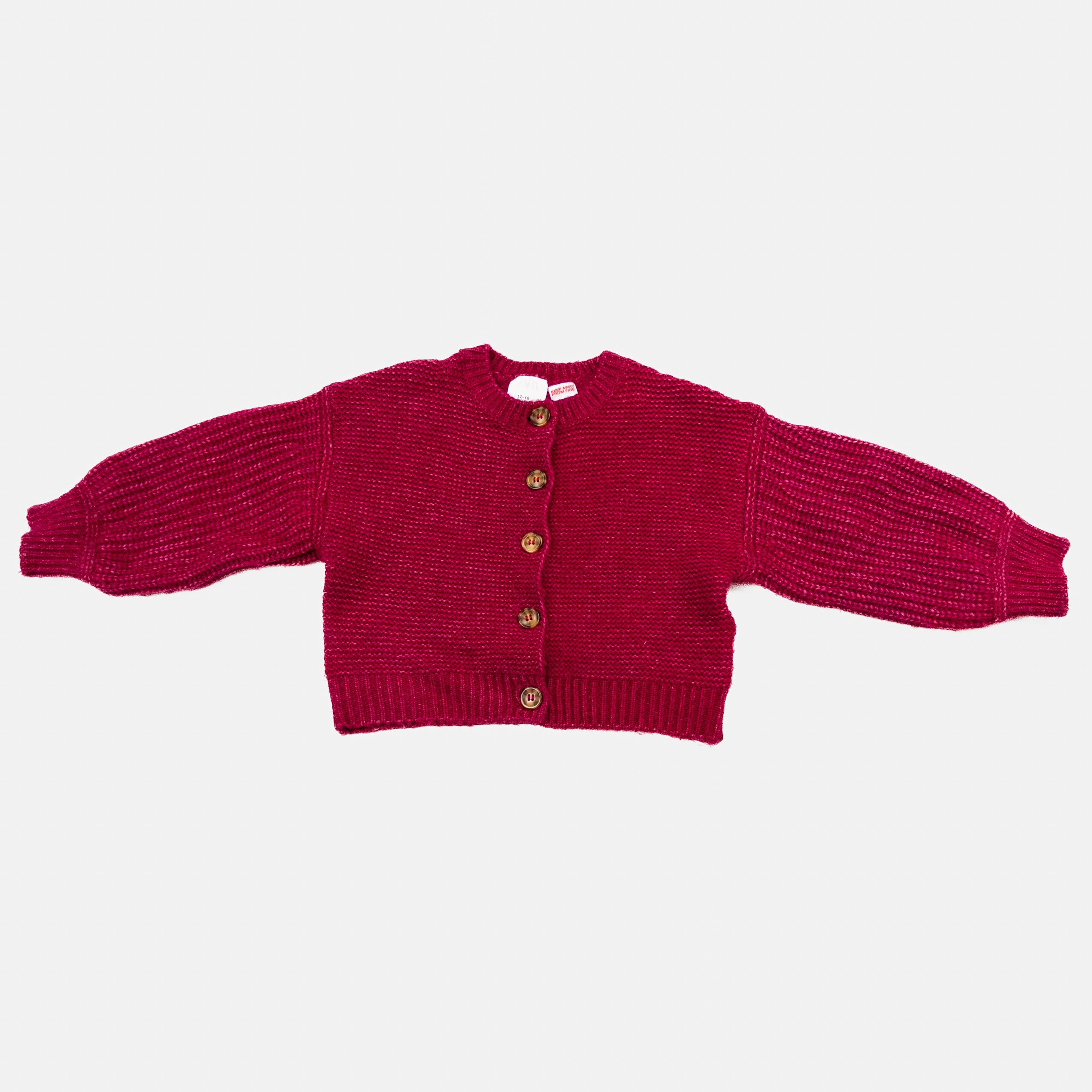 Zara - Veste en laine - 12-18 mois