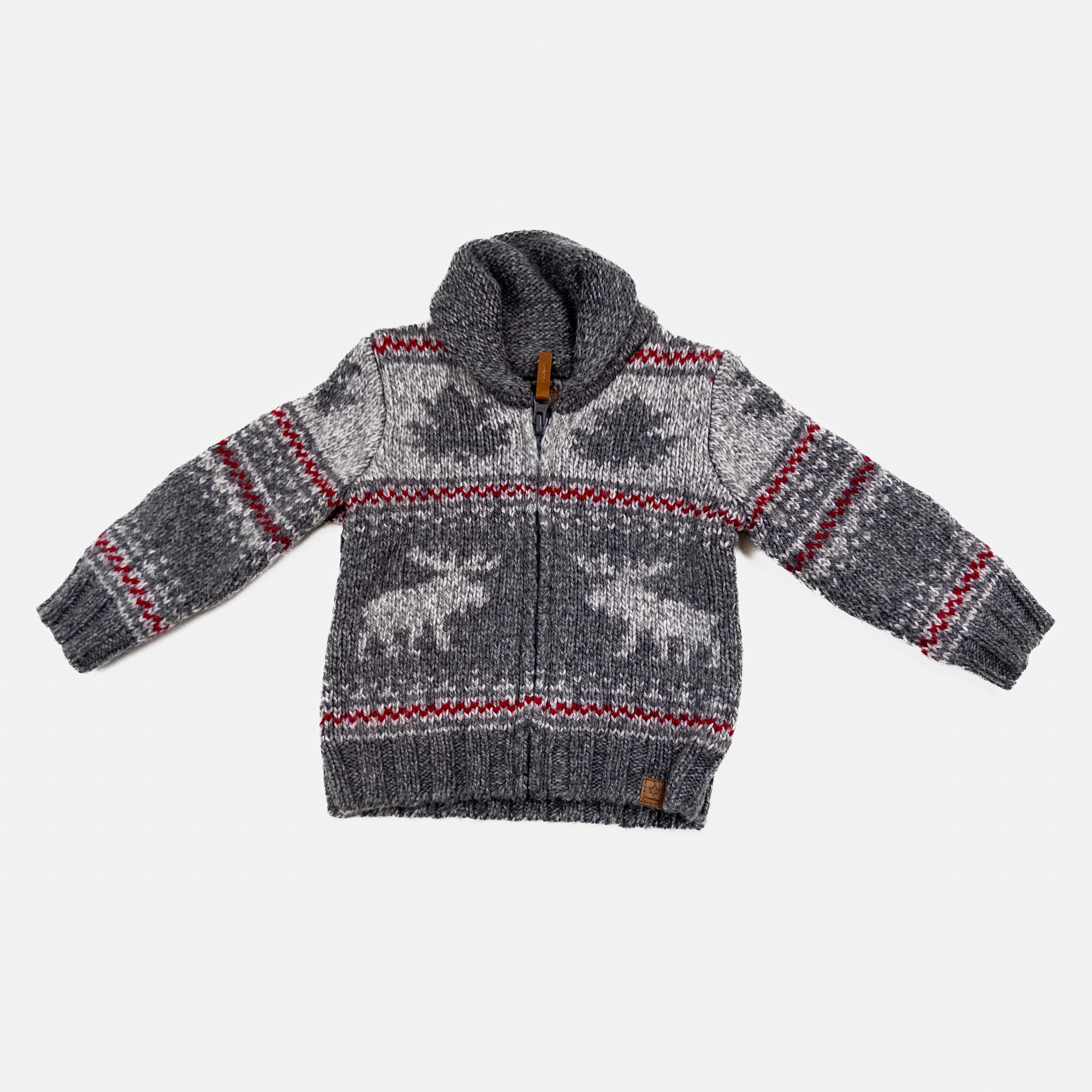 Canadiana - Veste en laine - 12-18 mois