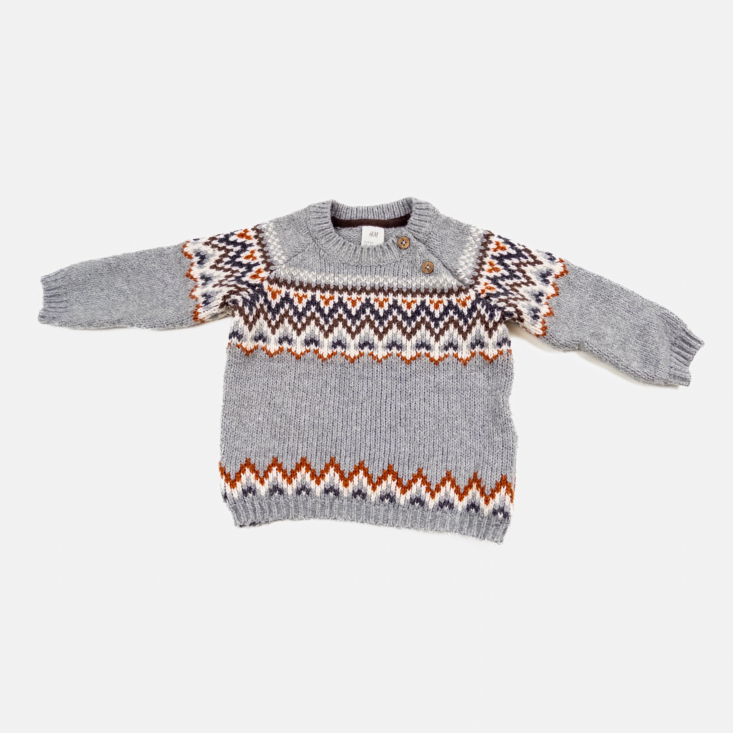 H&M - Pull en laine - 4-6 mois