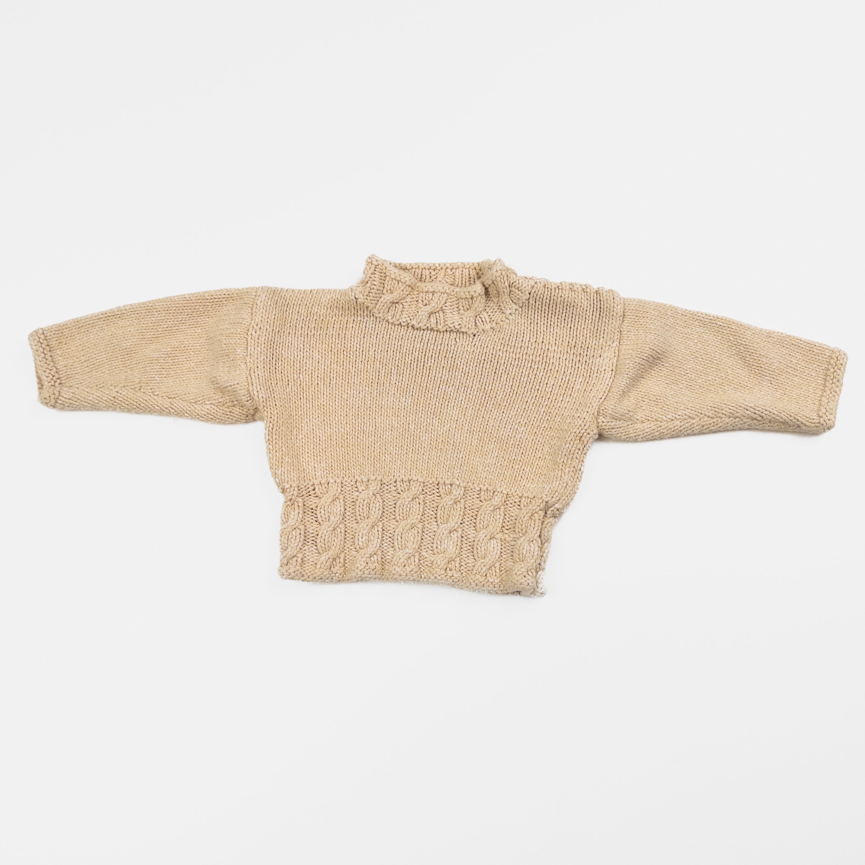 Fait à la main - Pull en laine - 3-6 mois (approx)