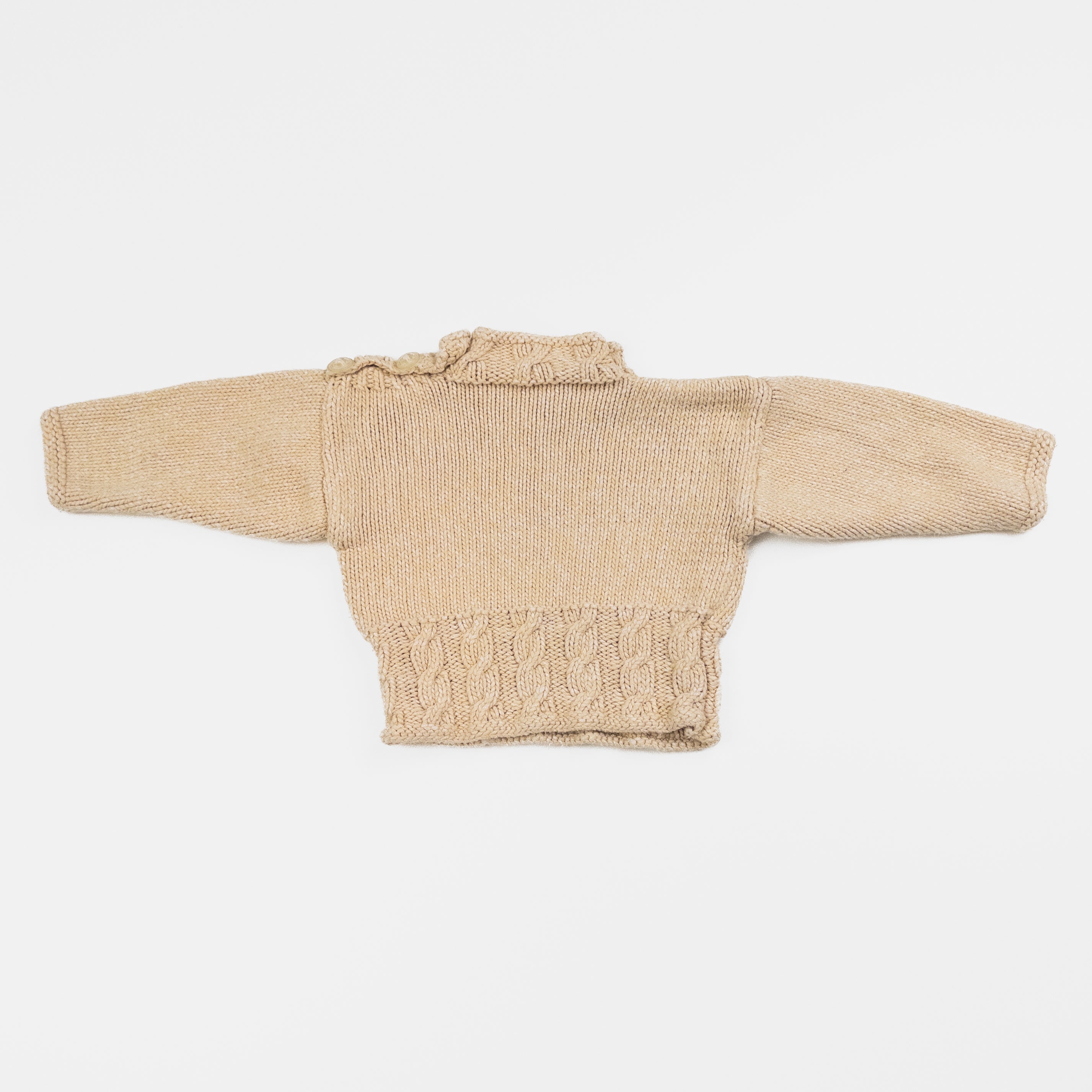 Fait à la main - Pull en laine - 3-6 mois (approx)