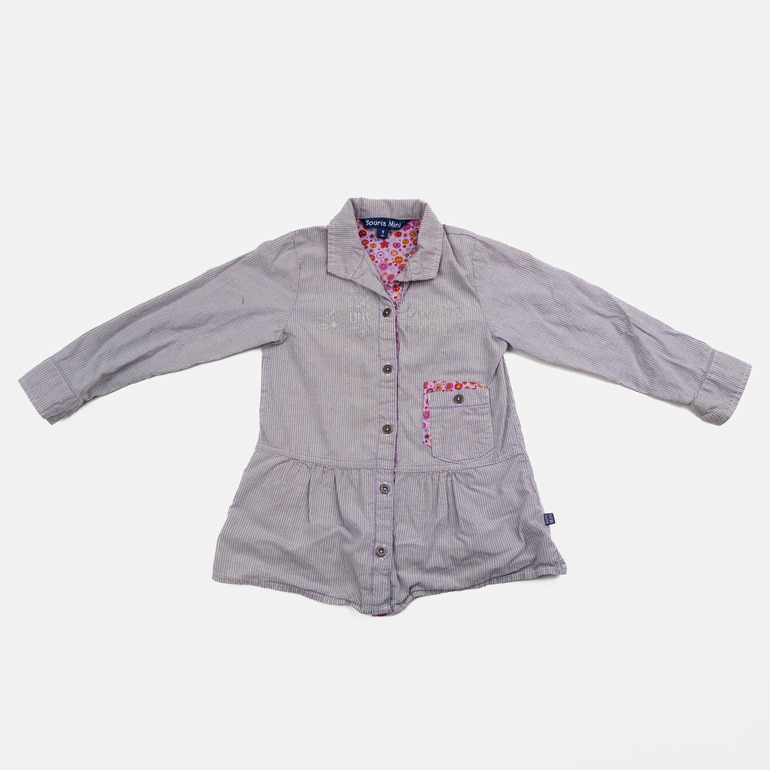 Souris Mini - Chemise tunique - 4 ans