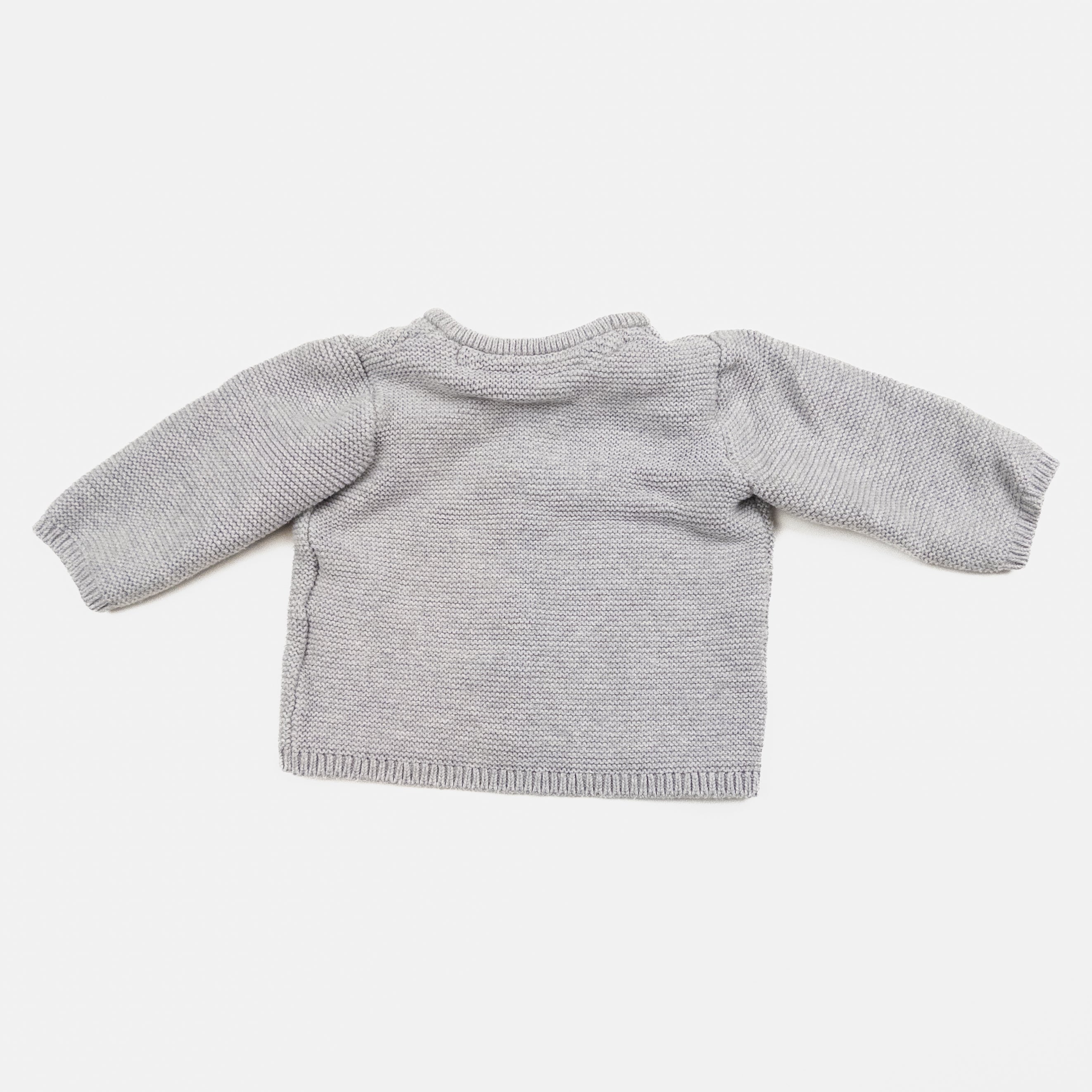 H&M bio - Cardigan laine - 2-4 mois