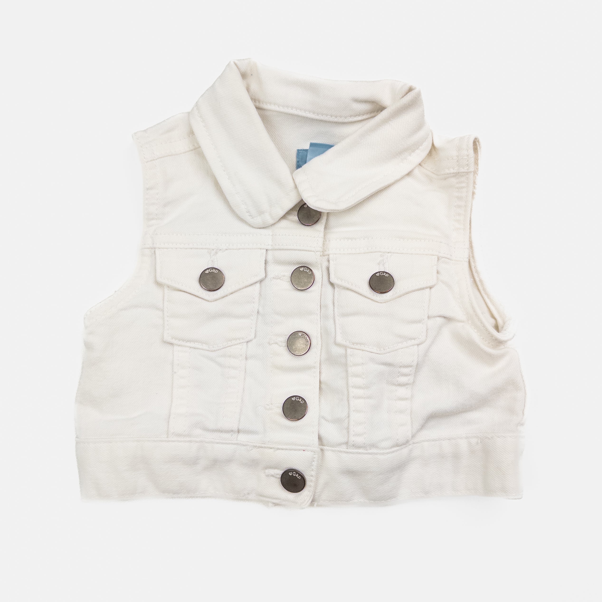 Gap - Veste de jeans sans manche - 12-18 mois