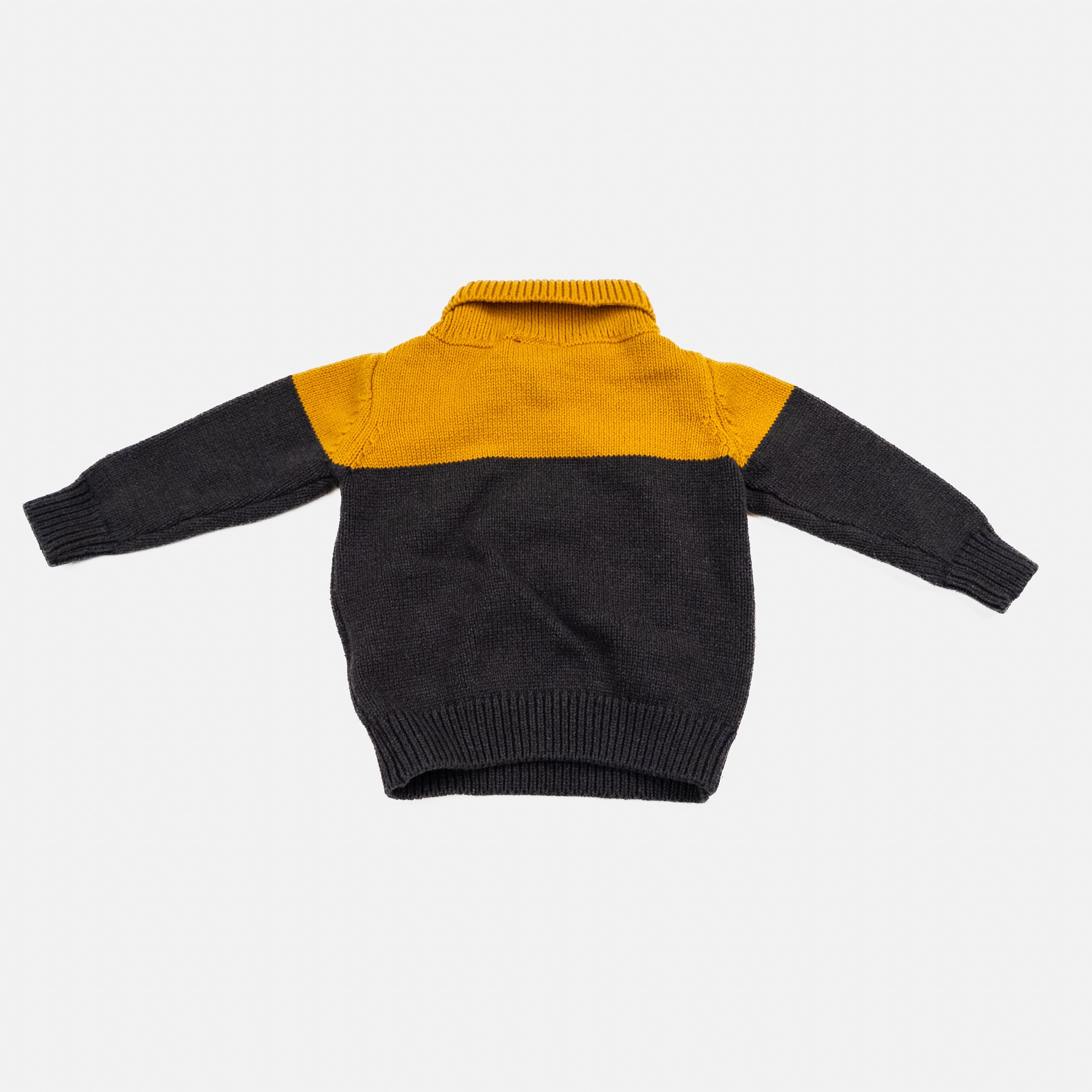 Le Chat Botté - Cardigan de laine - 6 mois