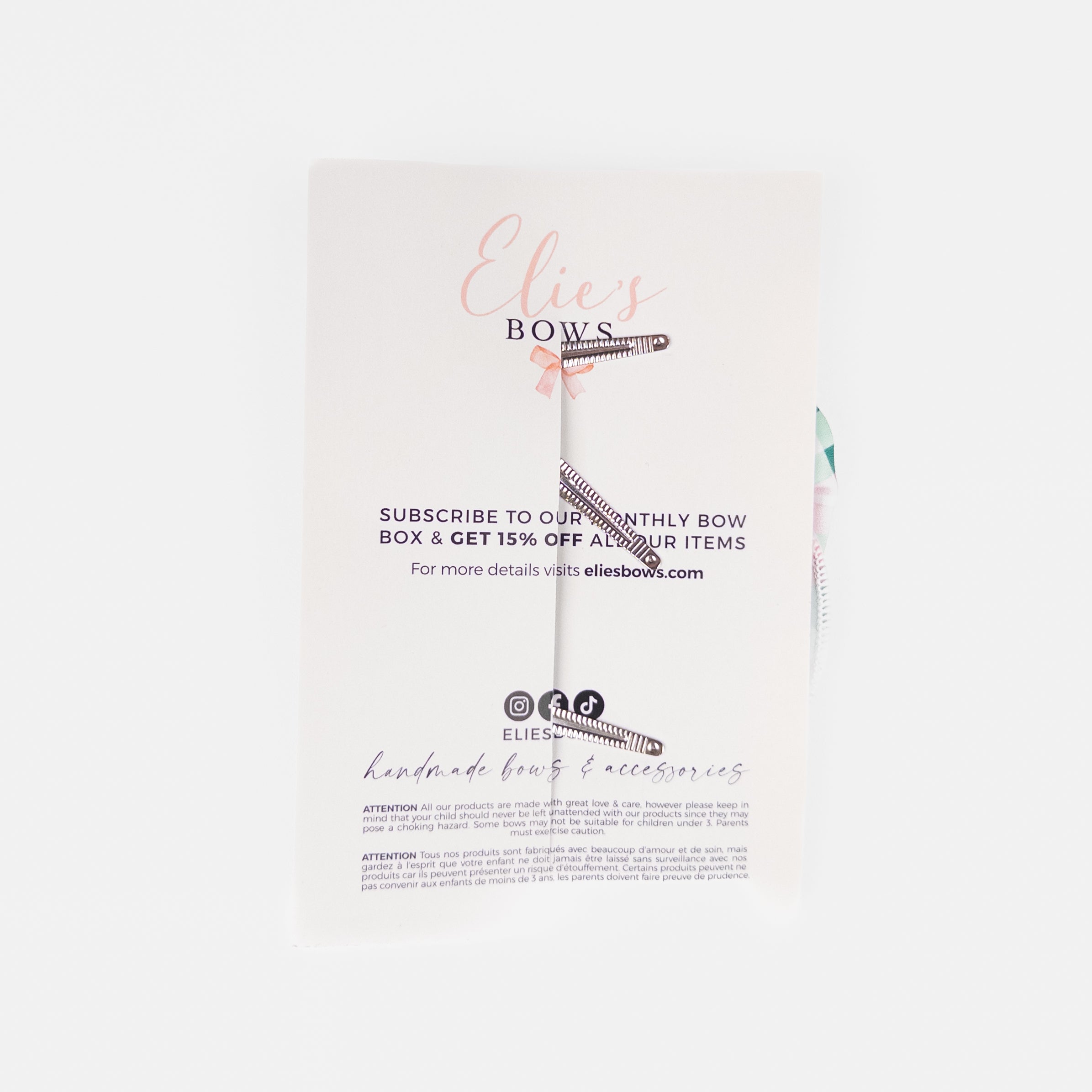 Elie's Bows - Boucles