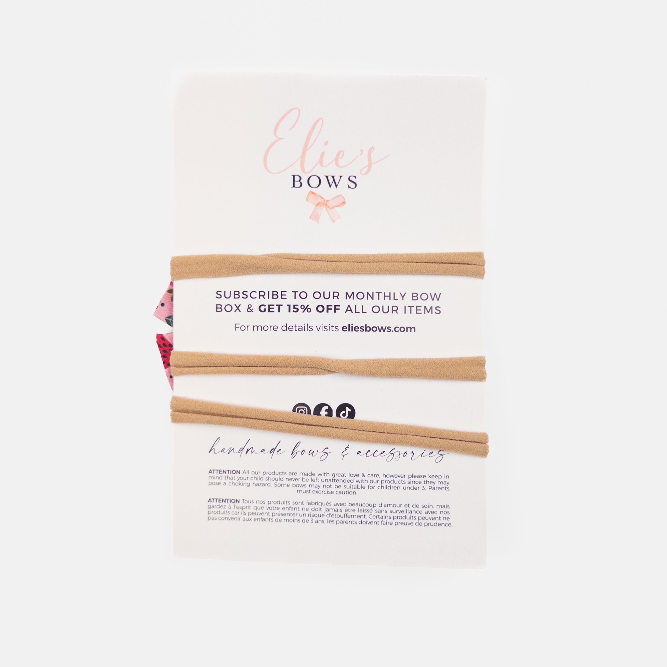 Elie's Bows - Boucles