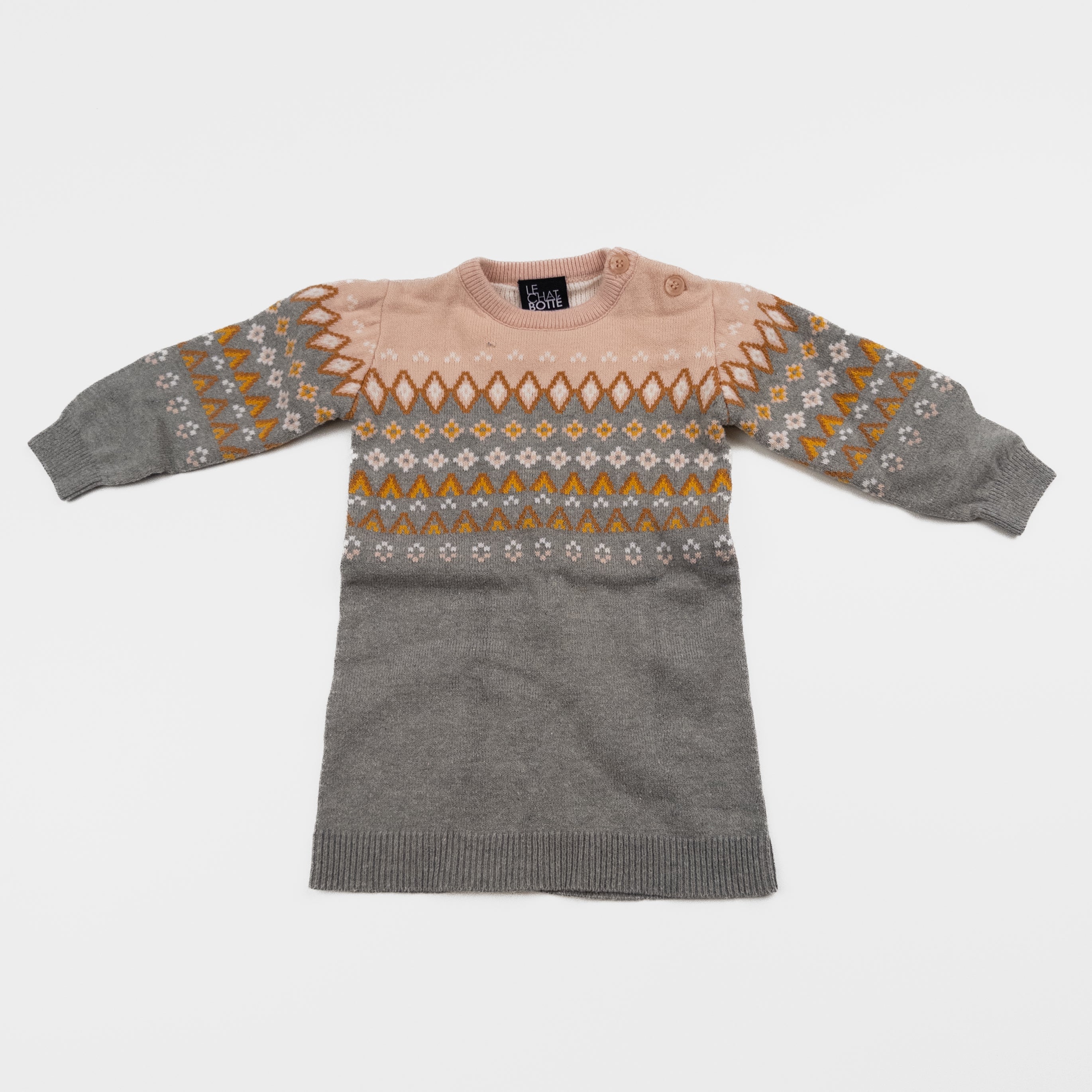 Le Chat Botté - Robe tunique - 12 mois