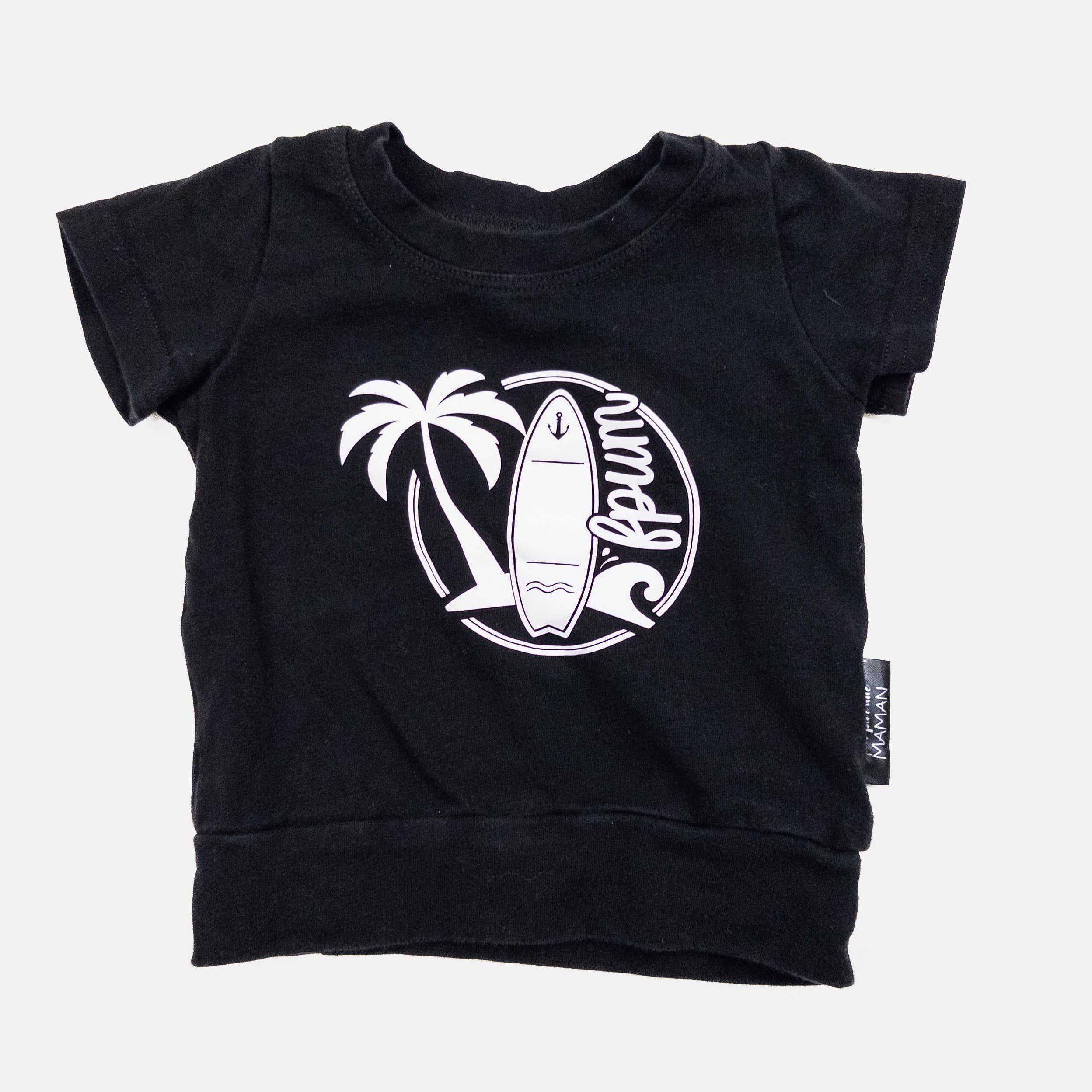 Fait par une maman - T-Shirt évolutif - 0-6 mois