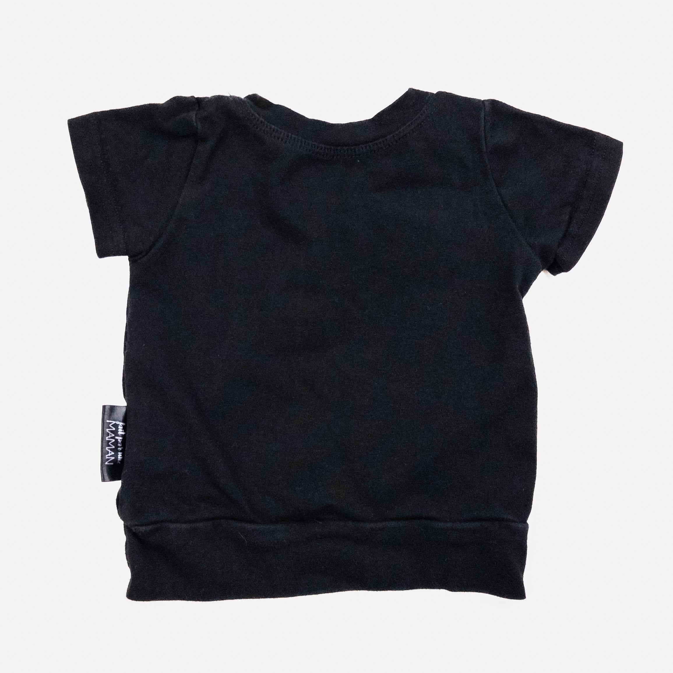 Fait par une maman - T-Shirt évolutif - 0-6 mois