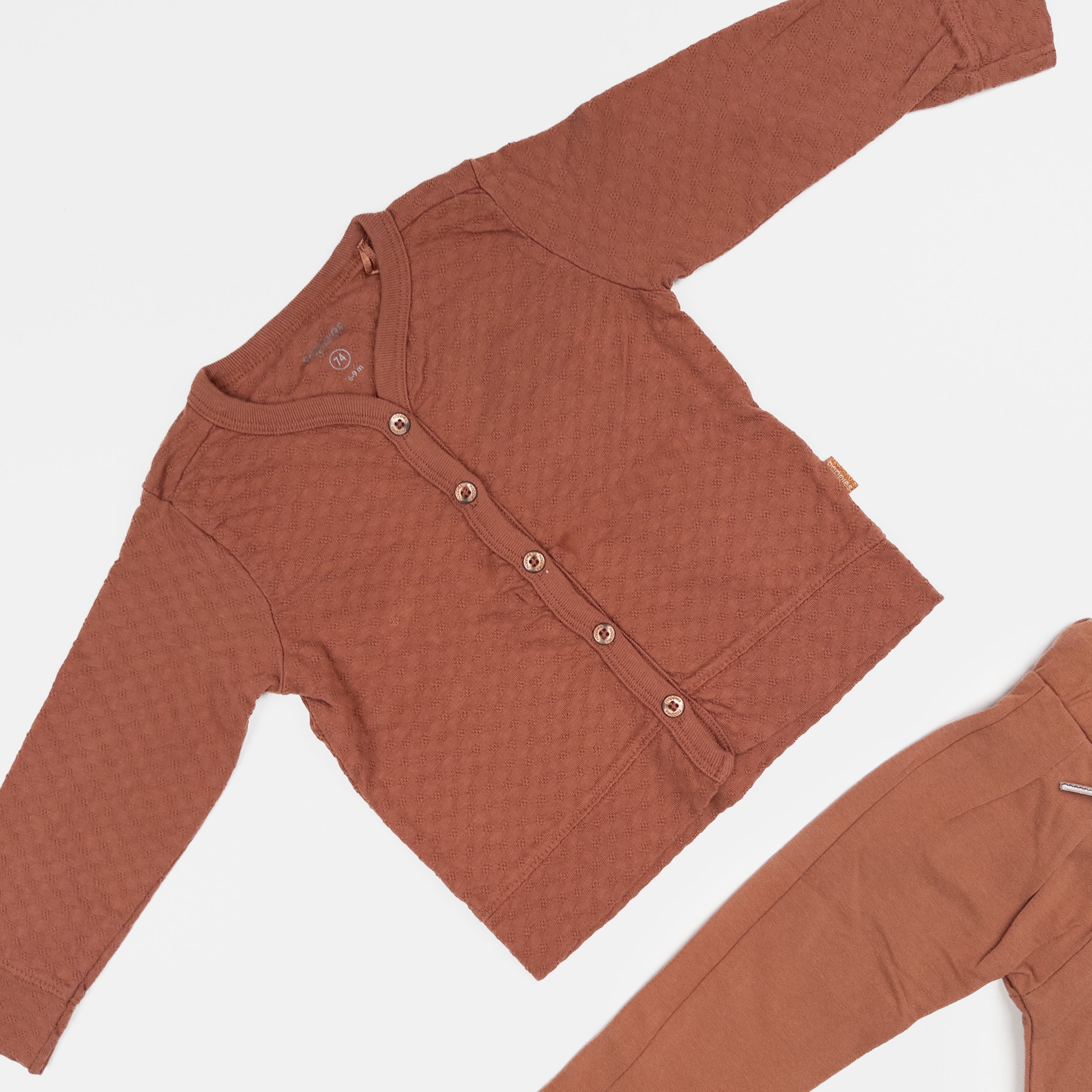 Noppies - Ensemble deux pièces 6-9 mois chandail et pantalon 4-6 mois