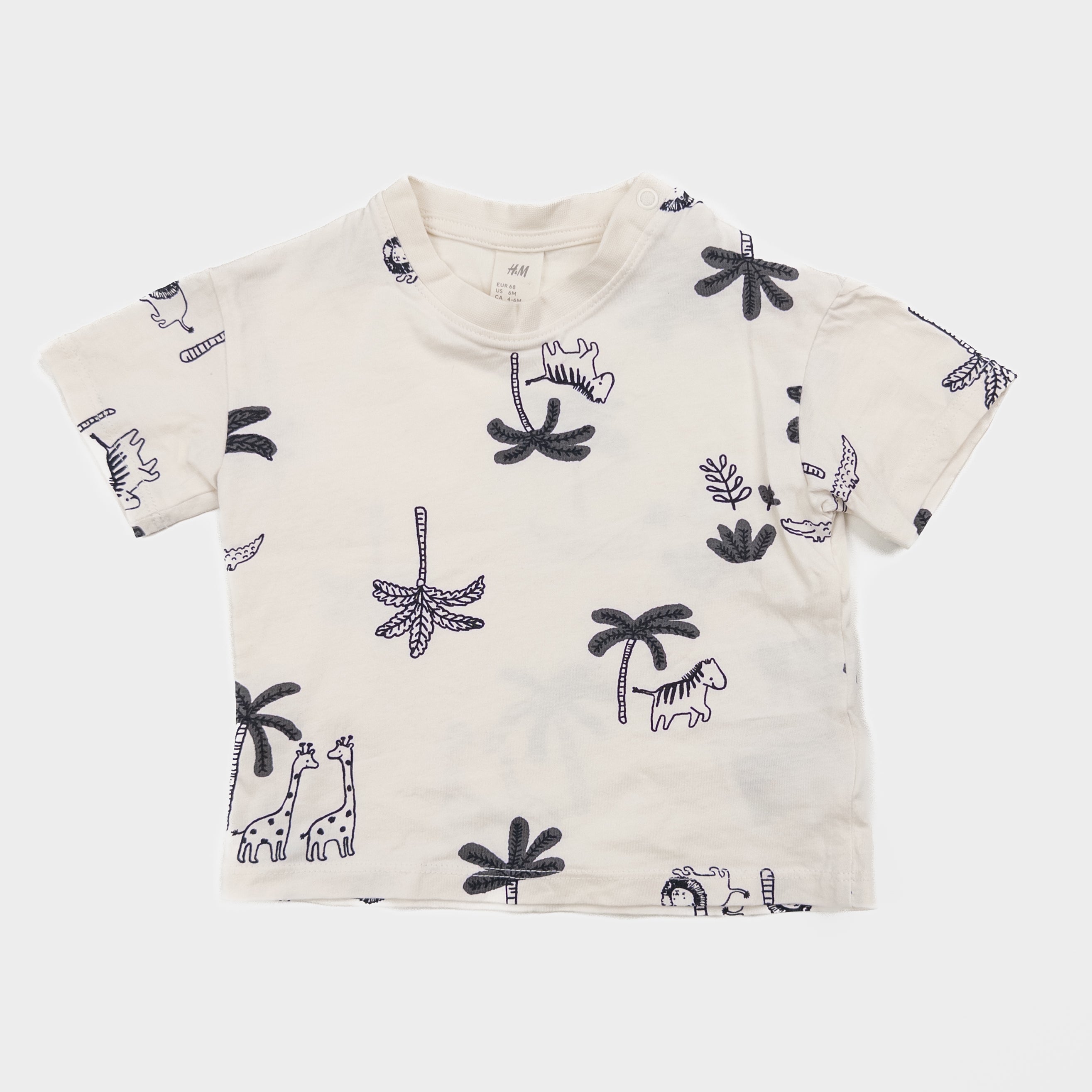 H&M - T-Shirt - 4-6 mois