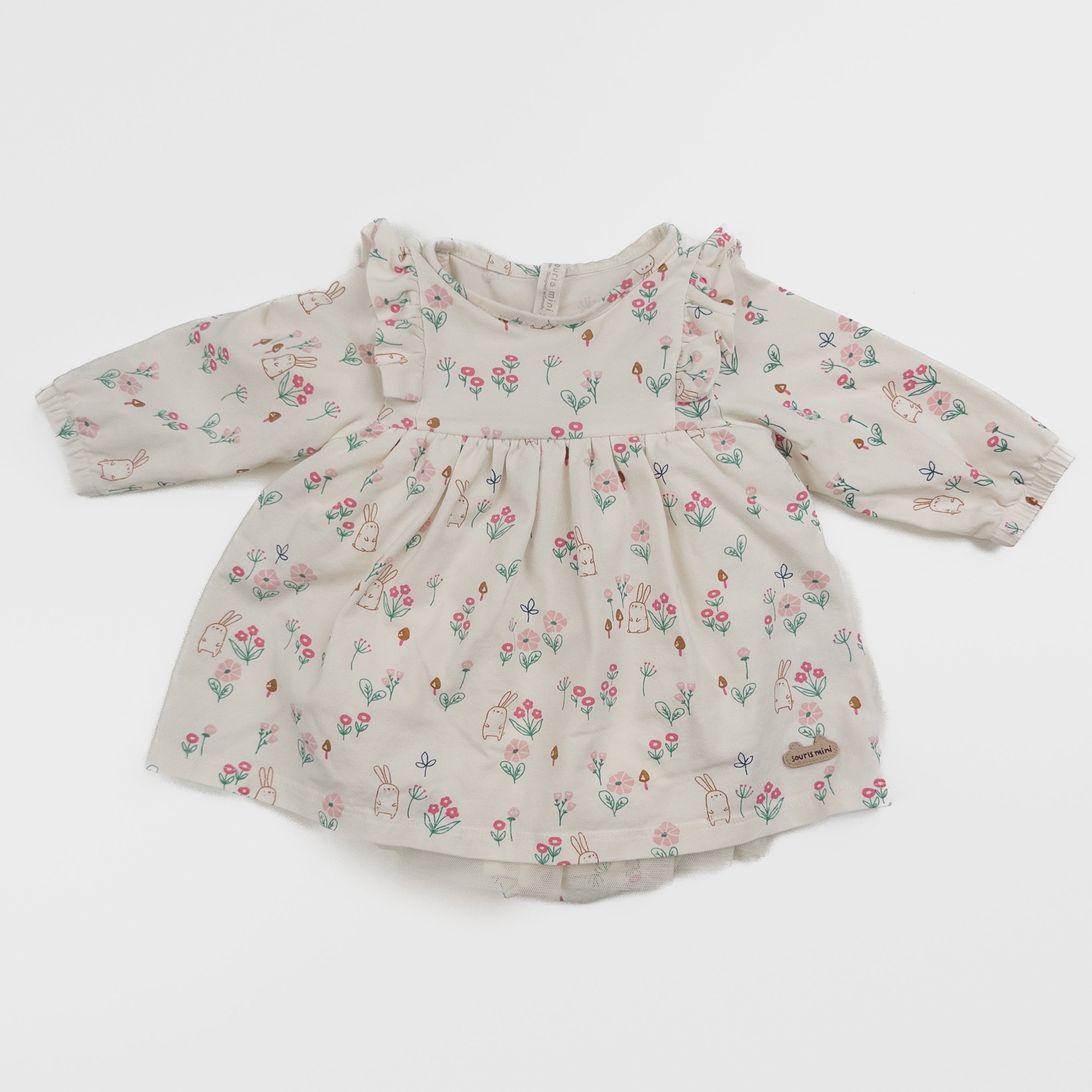 Souris Mini - Robe - 3-6 mois