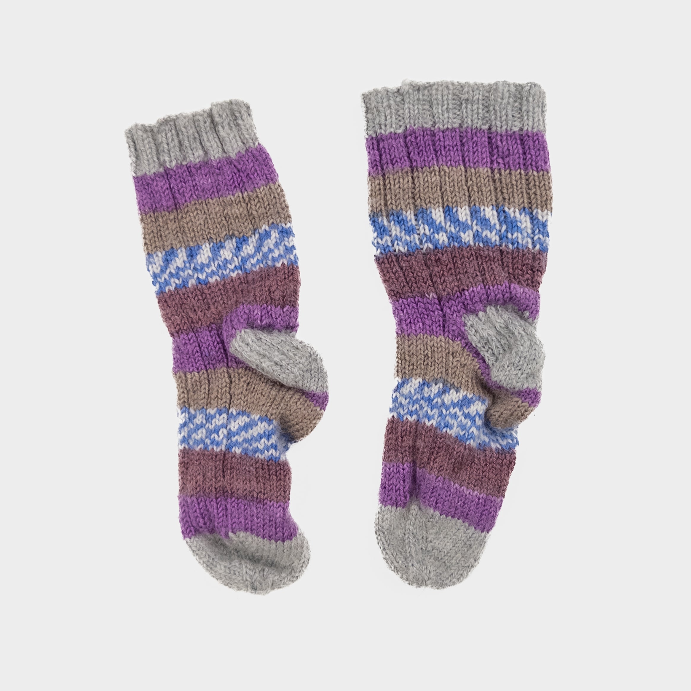 Fait à la main - Chaussettes en laine - 6-12 mois (approx)