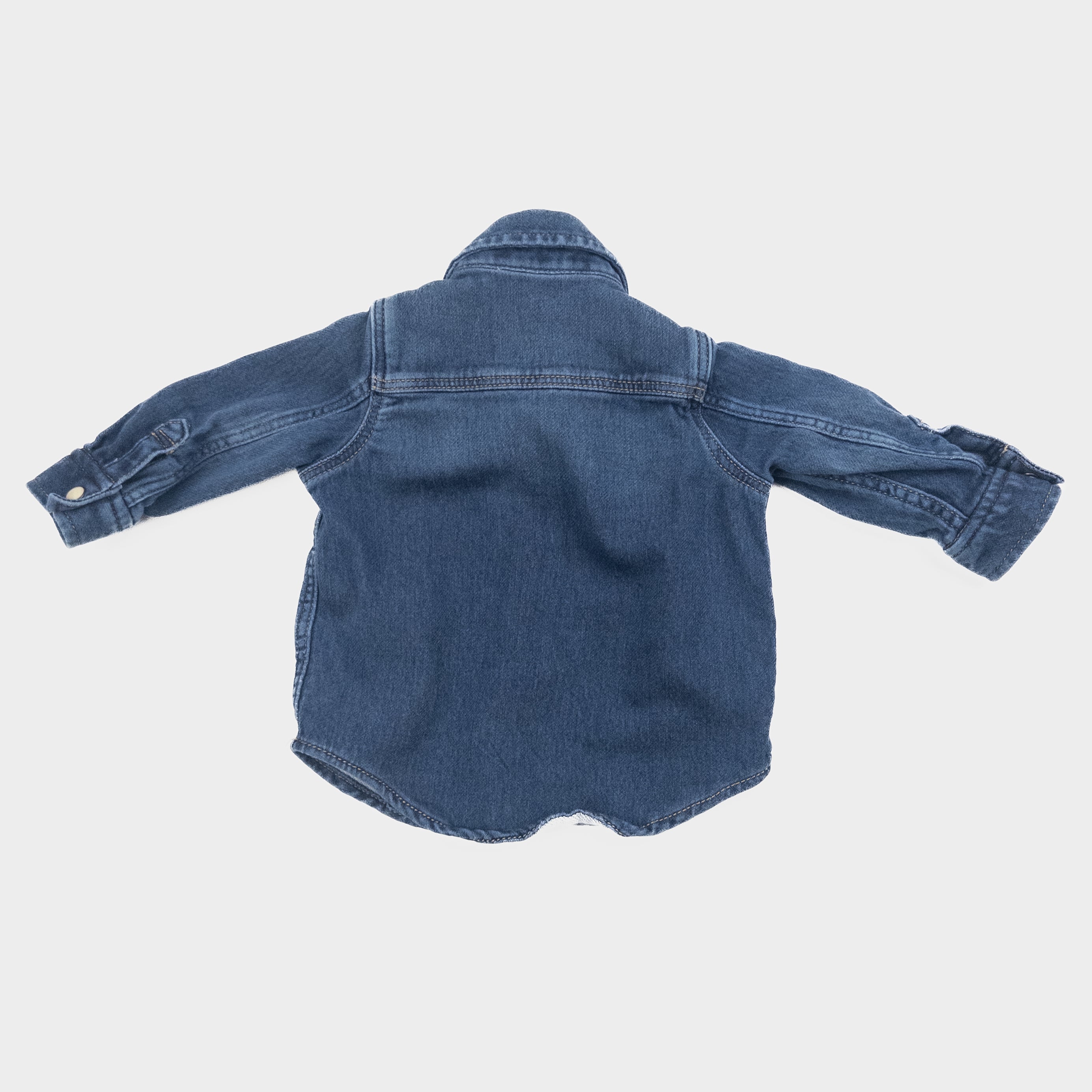 Gap - Chemise en jeans manches longues - 6-12 mois