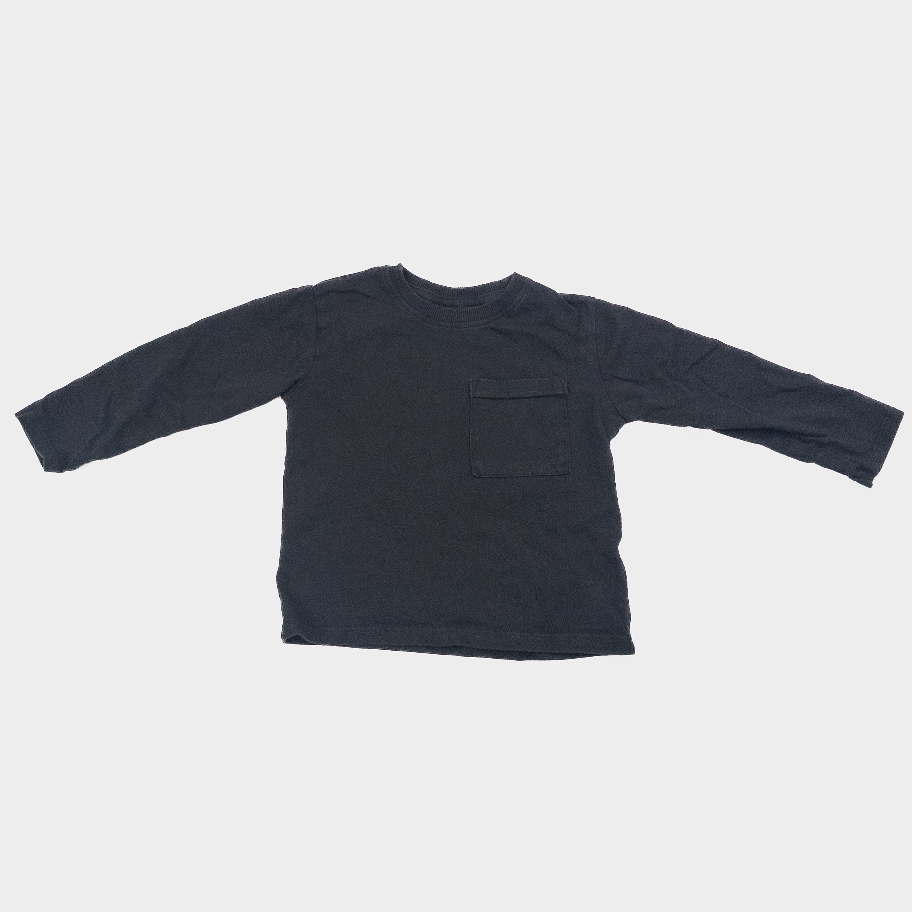 Zara - Chandail à manches longues avec poche - 2-3 ans