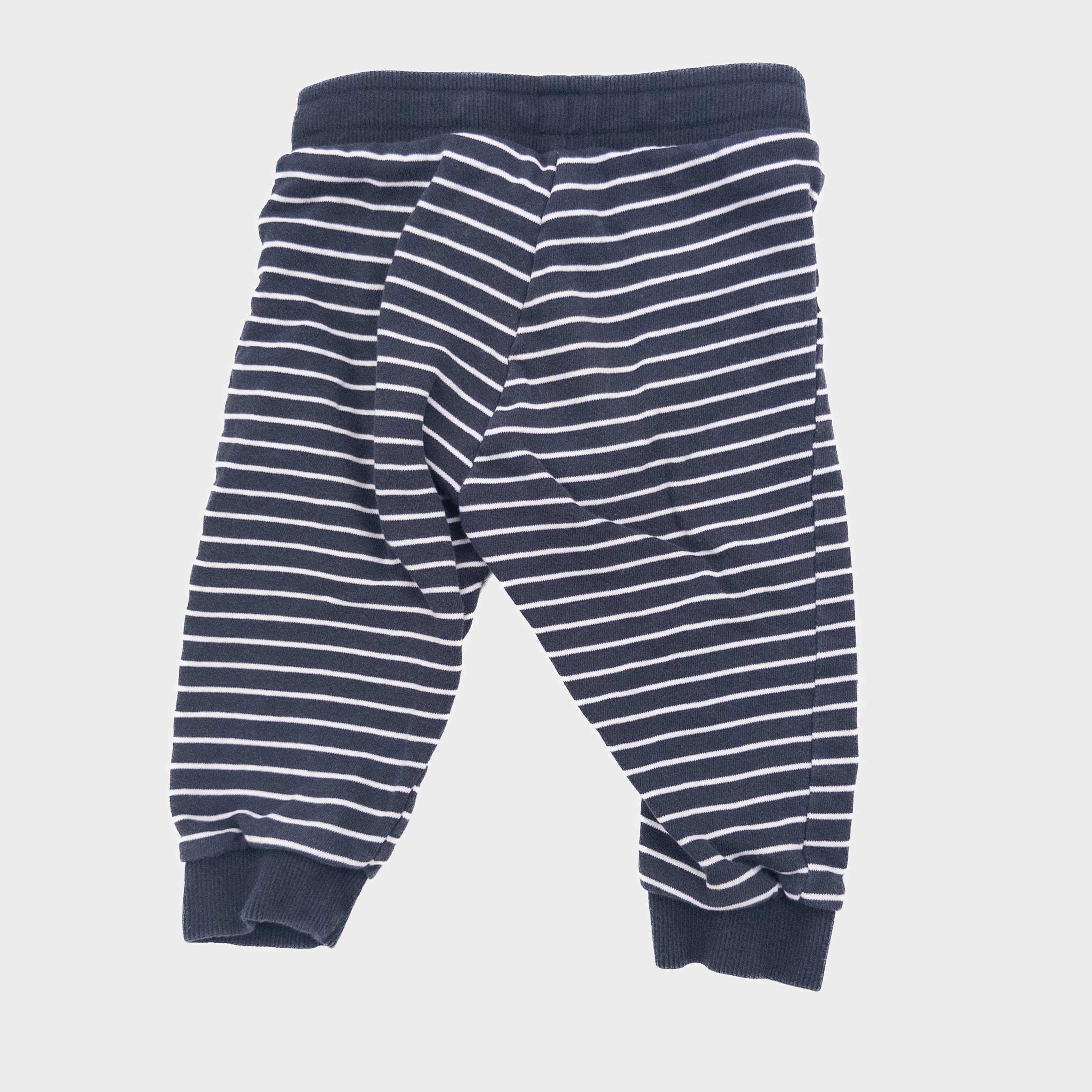 H&M - Pantalon de jogging ligné - 6-9 mois