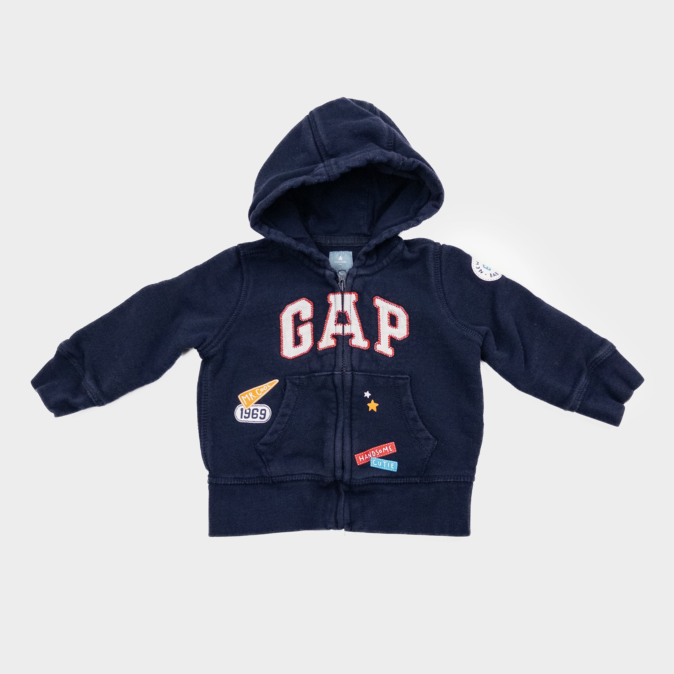 babyGap - Veste à capuchon - 6-12 mois