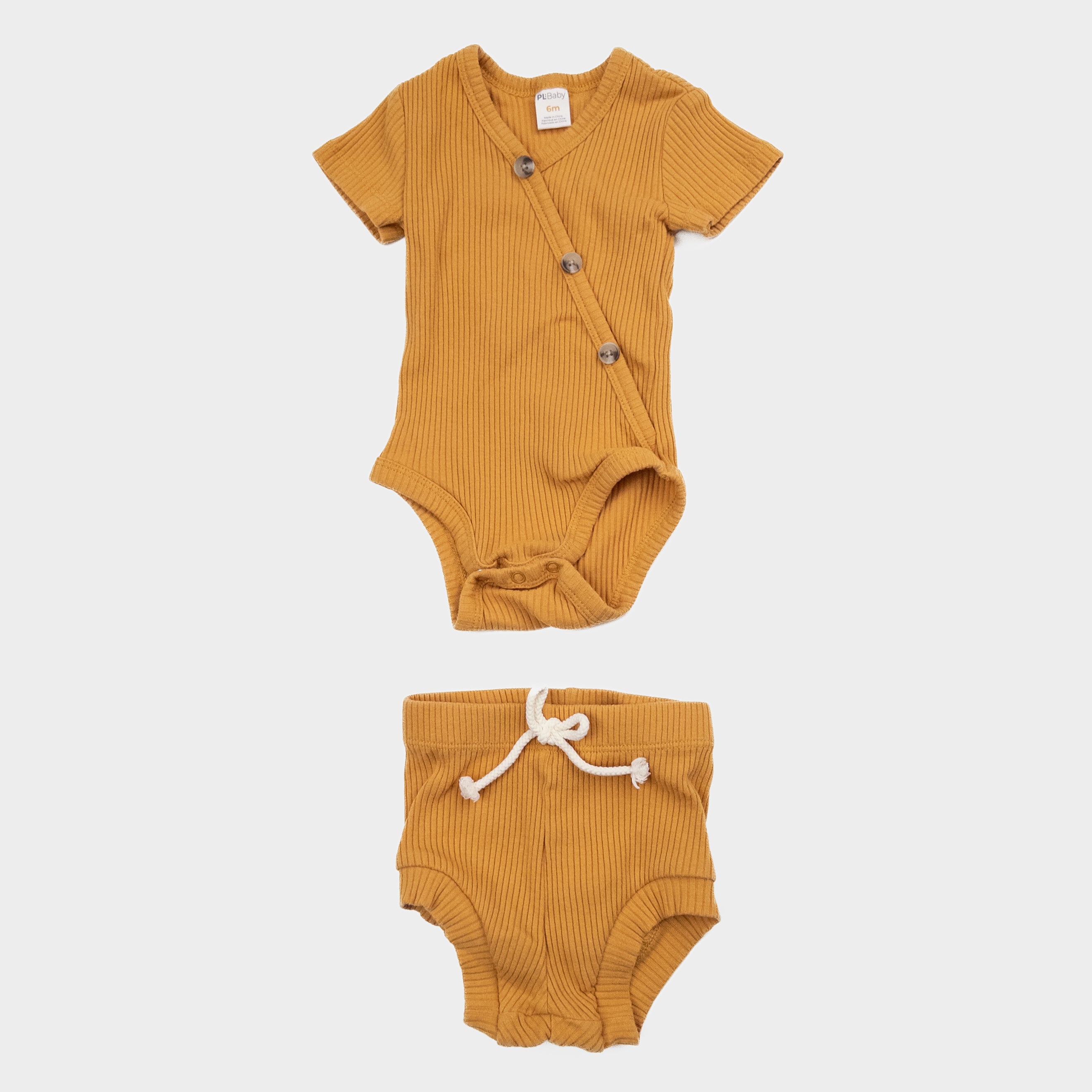 Pl·baby - Ensemble cache-couche et culotte - 6 mois