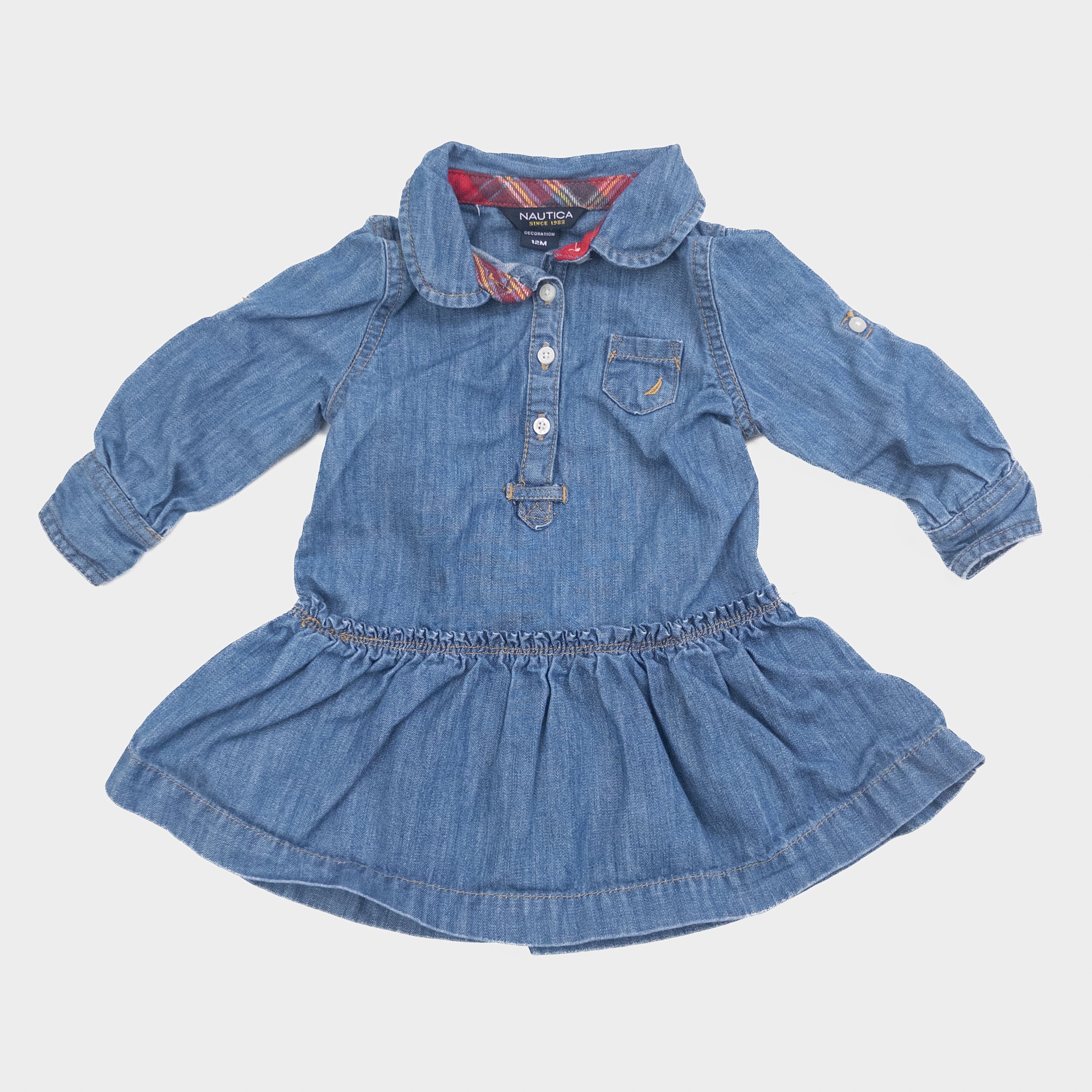 Nautica - Robe en denim - 12 mois