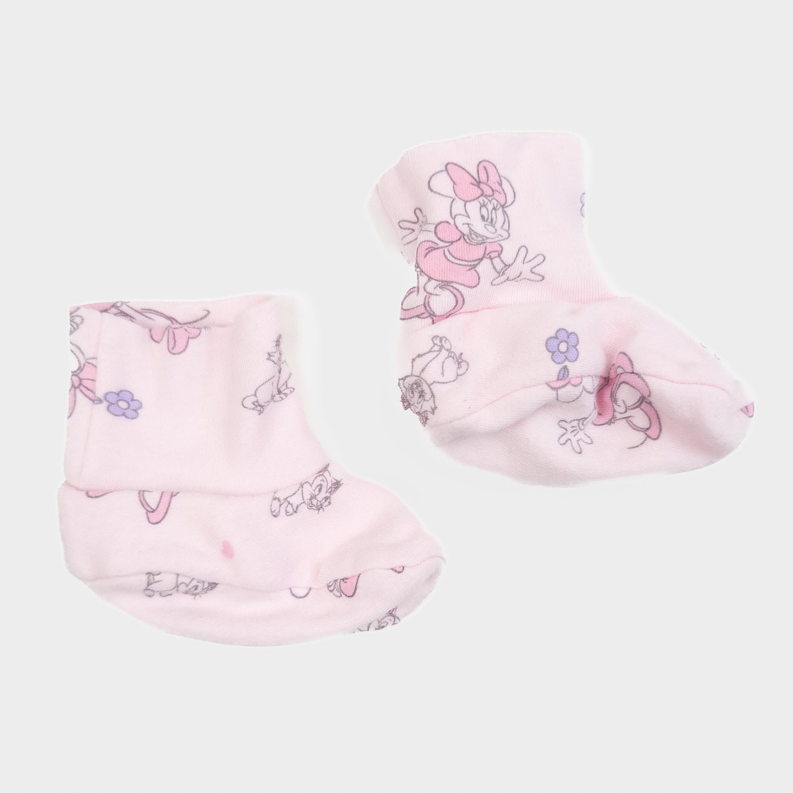 Disney - Mini pantoufles coton - 0-6 mois (approx)