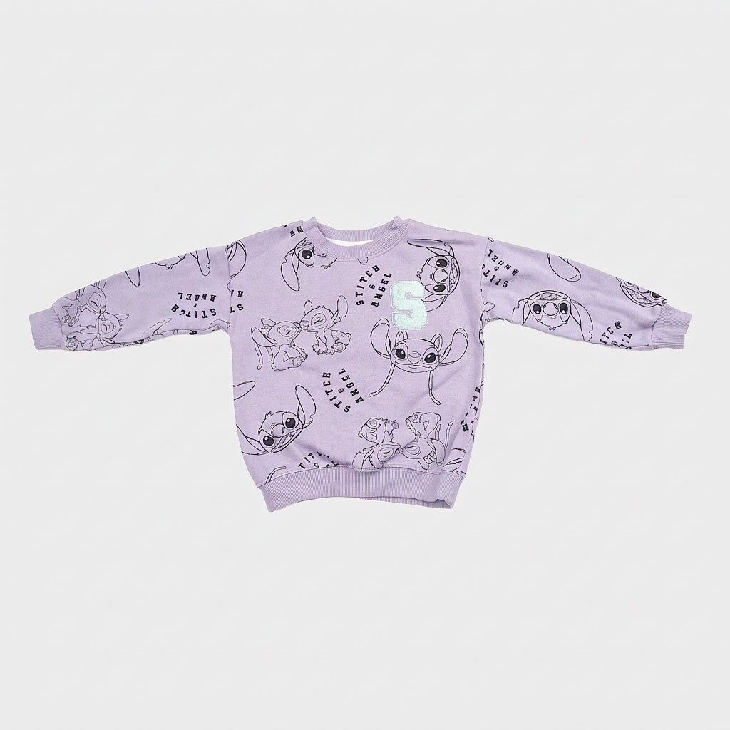 Disney Stitch - Pull d'occasion pour fille, 3 ans - vêtements seconde main Floralie