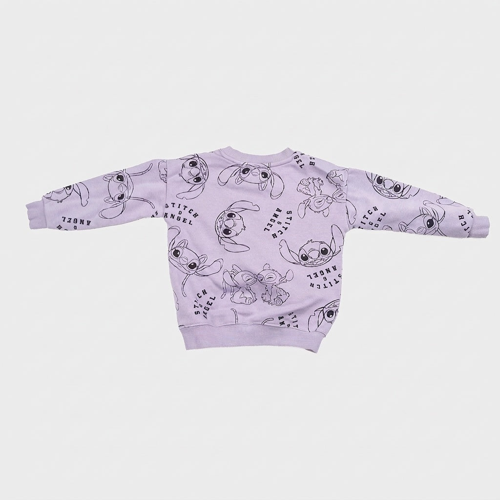 Disney Stitch - Pull d'occasion pour fille, 3 ans - vêtements seconde main Floralie