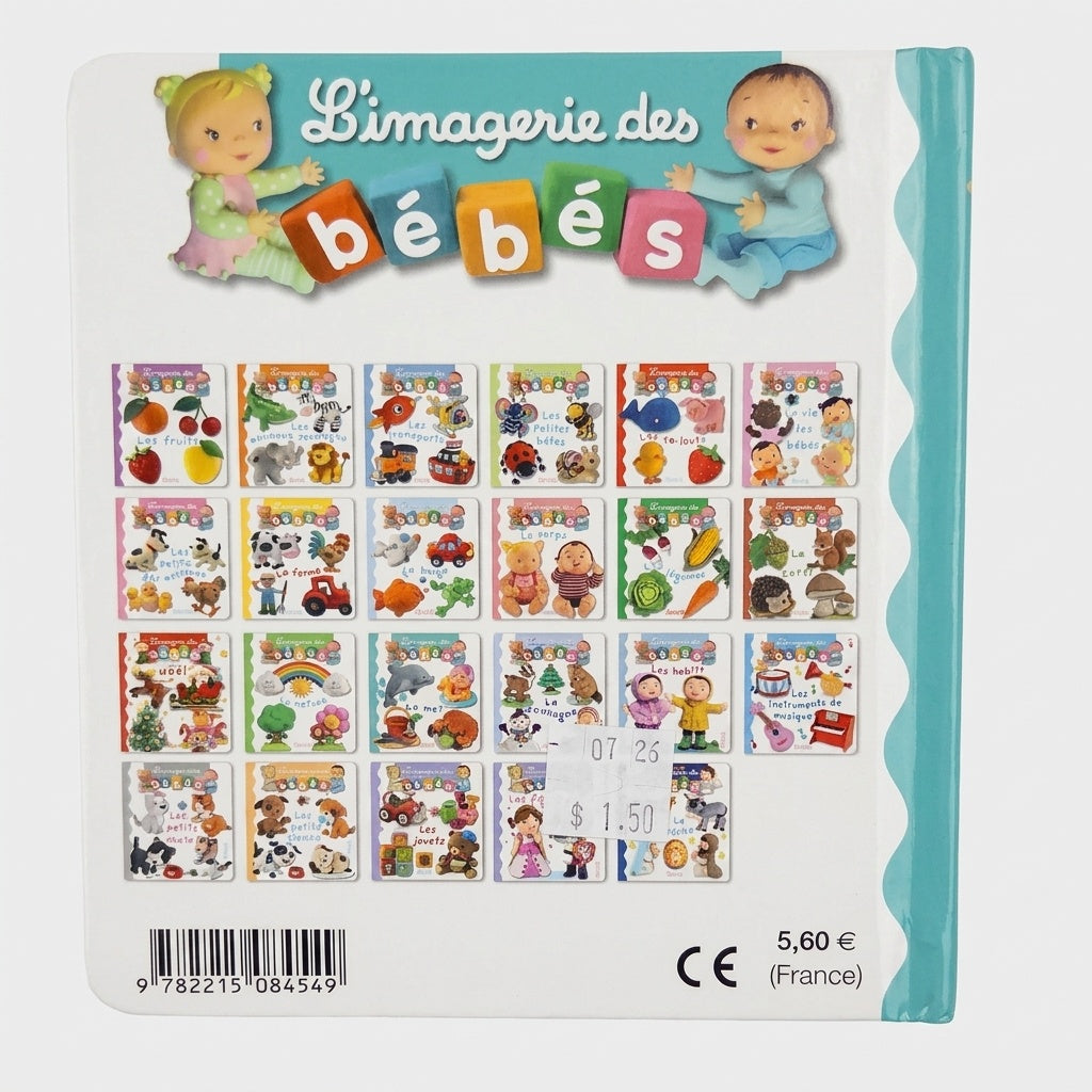 Fleurus - Livre (L'imagerie des bébés - La mer)  *
